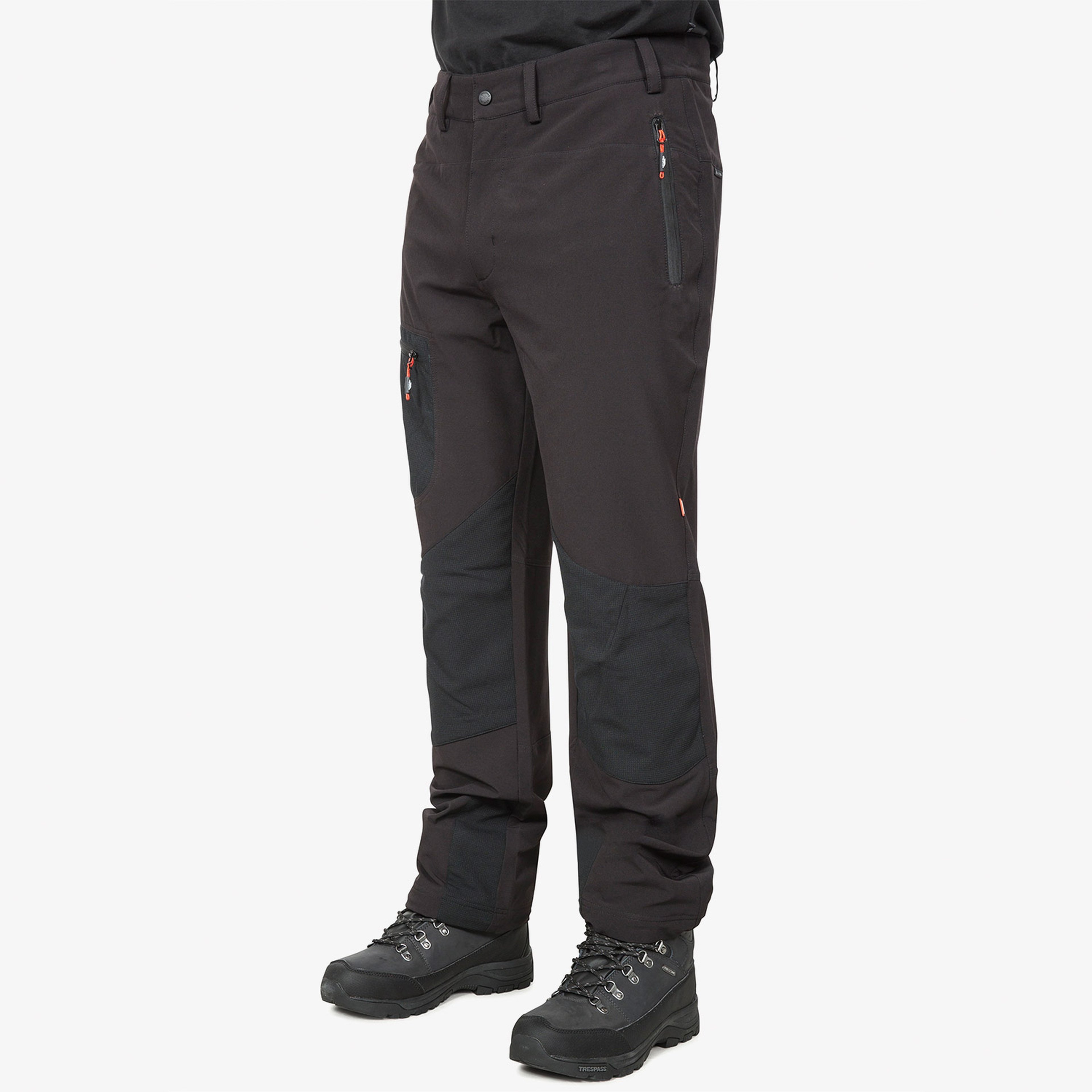 Trespass Passcode Erkek Siyah Günlük Pantolon