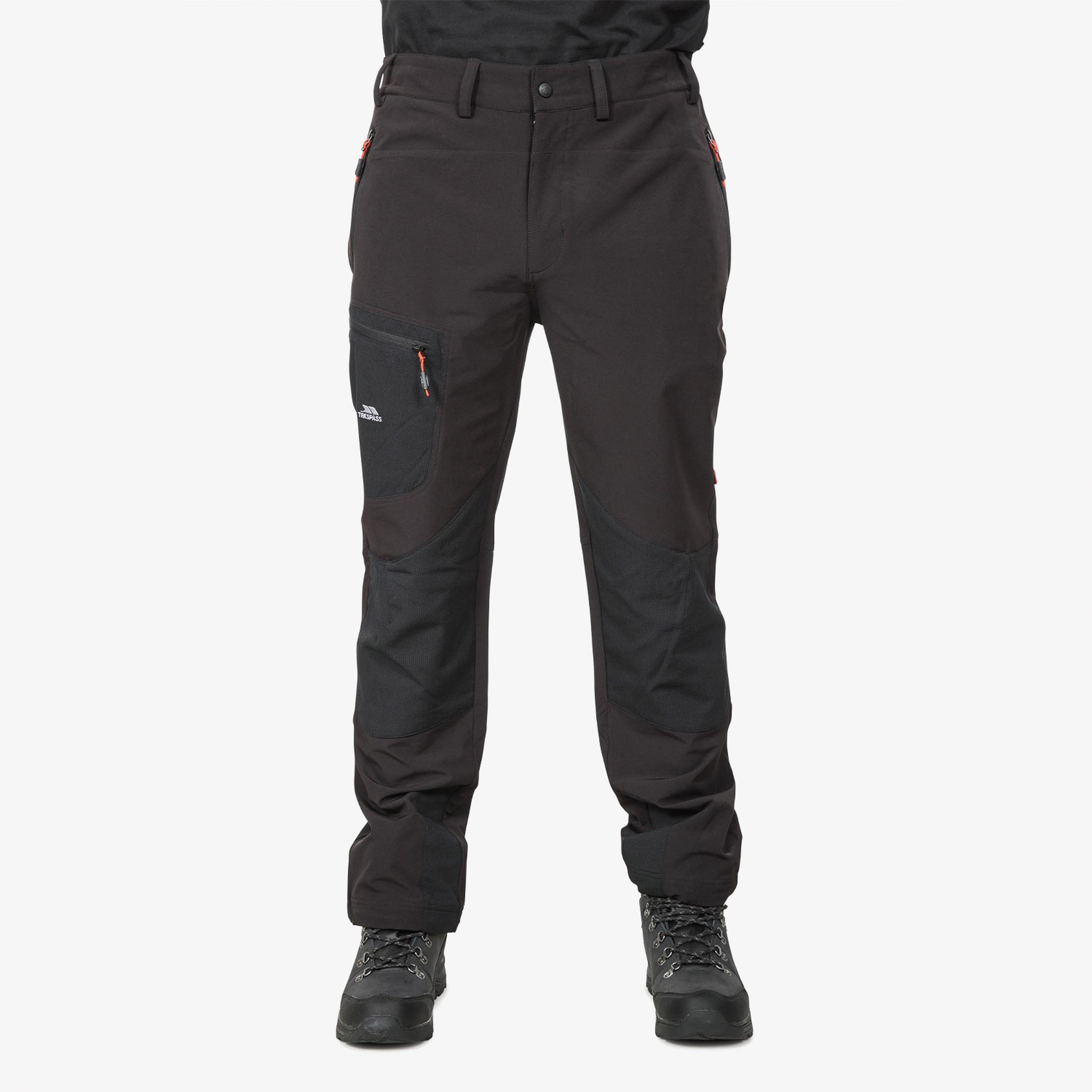Trespass Passcode Erkek Siyah Günlük Pantolon