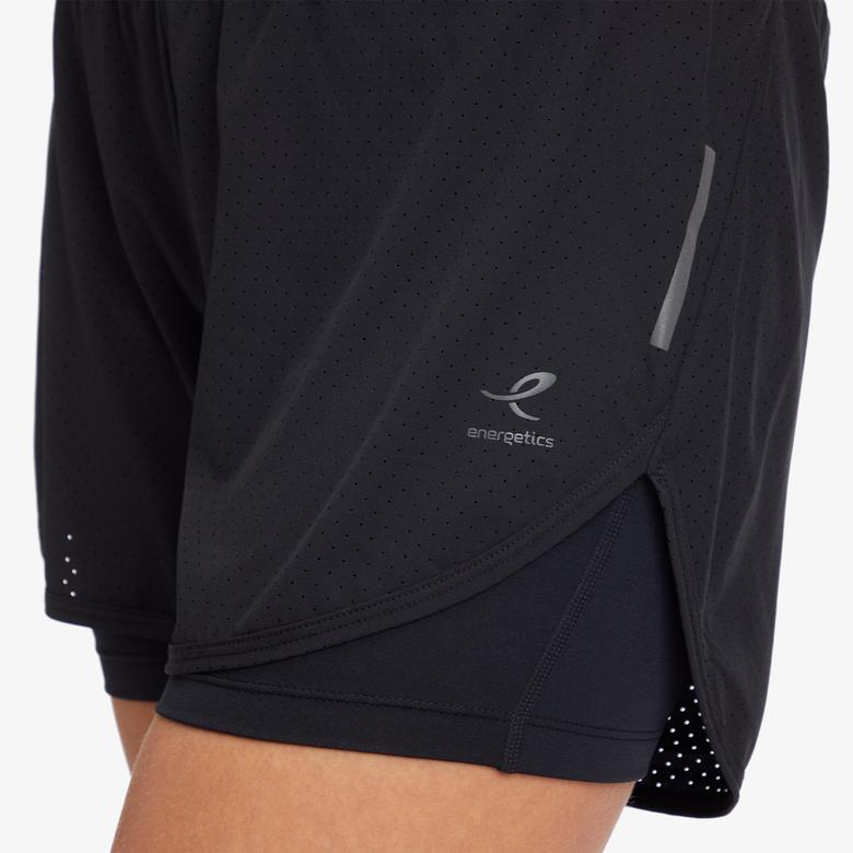 Energetics Impa Mesh Kadın Siyah Antrenman Şort
