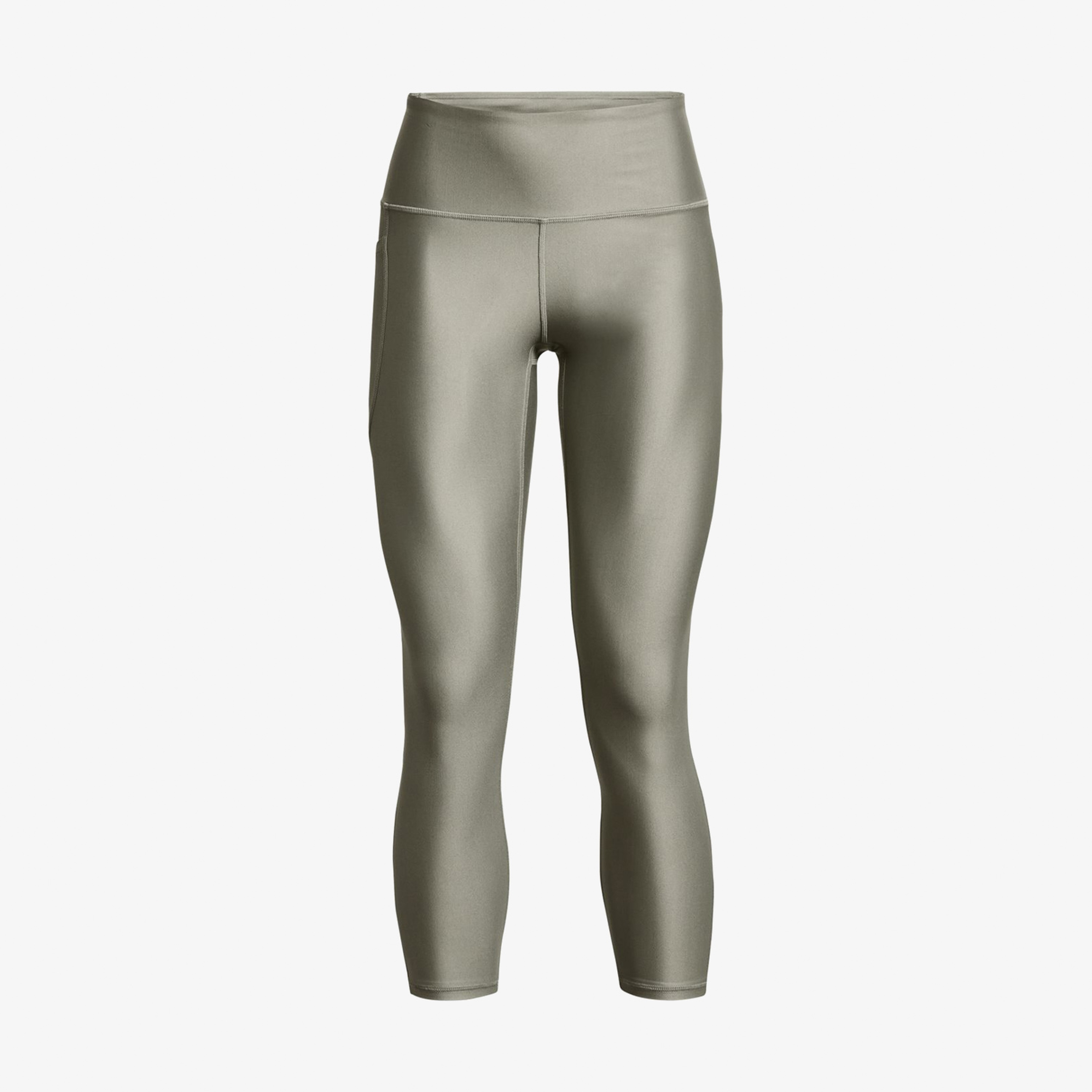Under Armour Armour Hi Ankle Leg Kadın Gri Antrenman Taytı