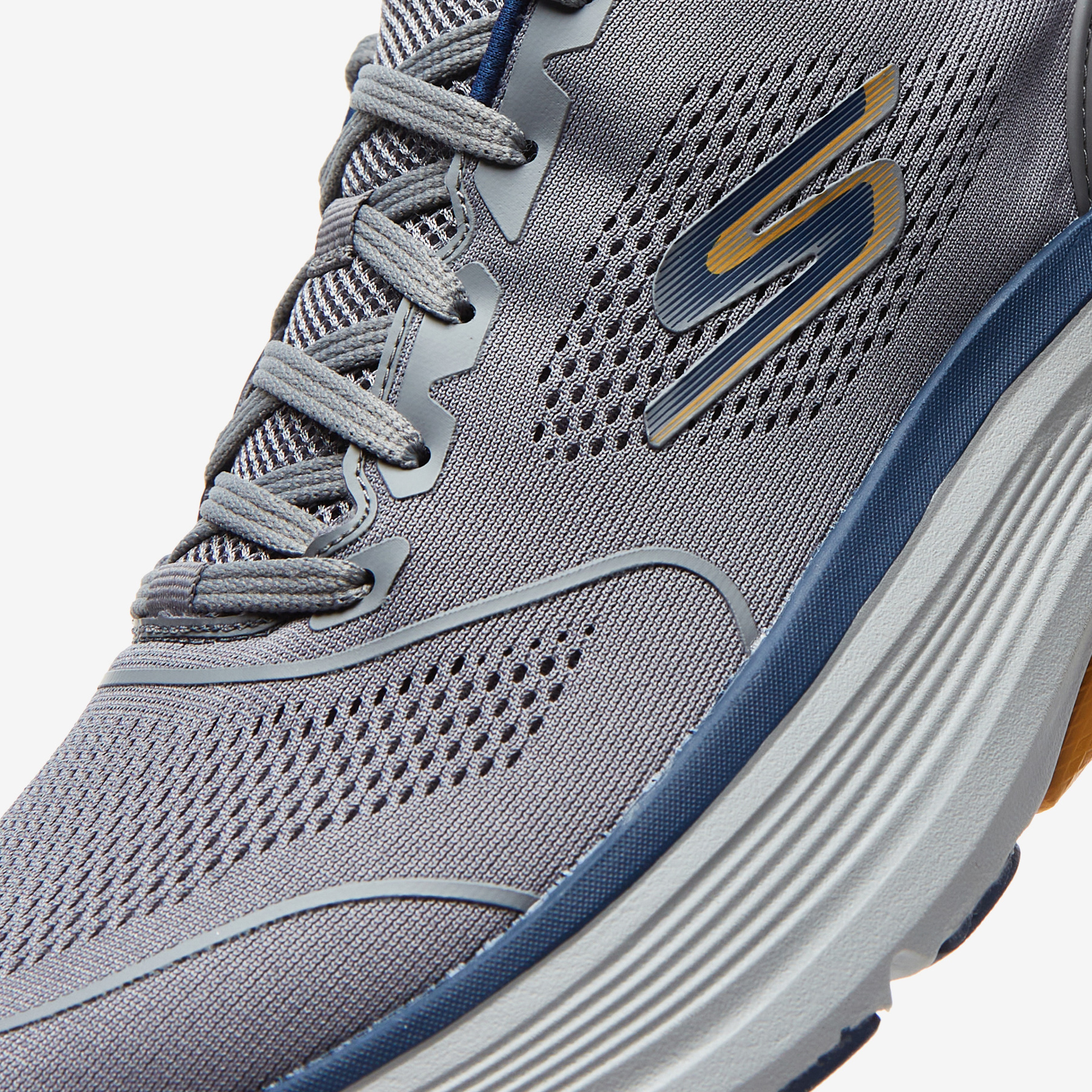 Skechers Max Cushioning Arch Fit-Swi Erkek Gri Koşu Ayakkabısı