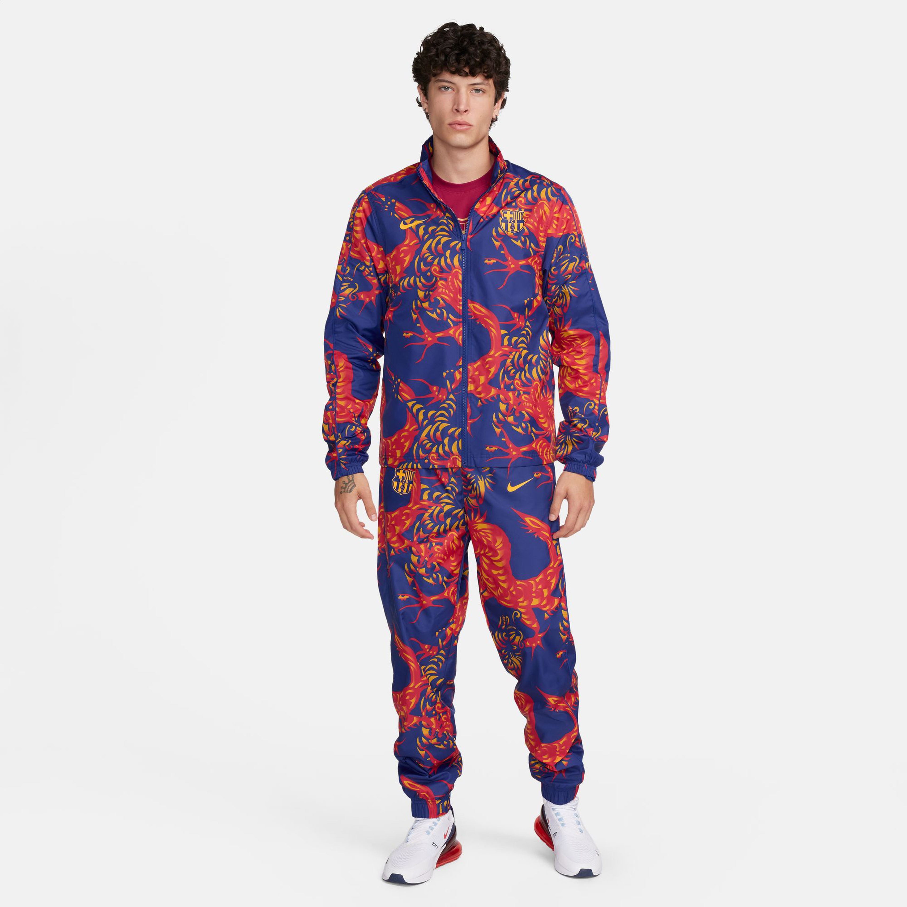 Nike FC Barcelona Erkek Renkli Futbol Eşofman TakımıSFJ5565| Occasion