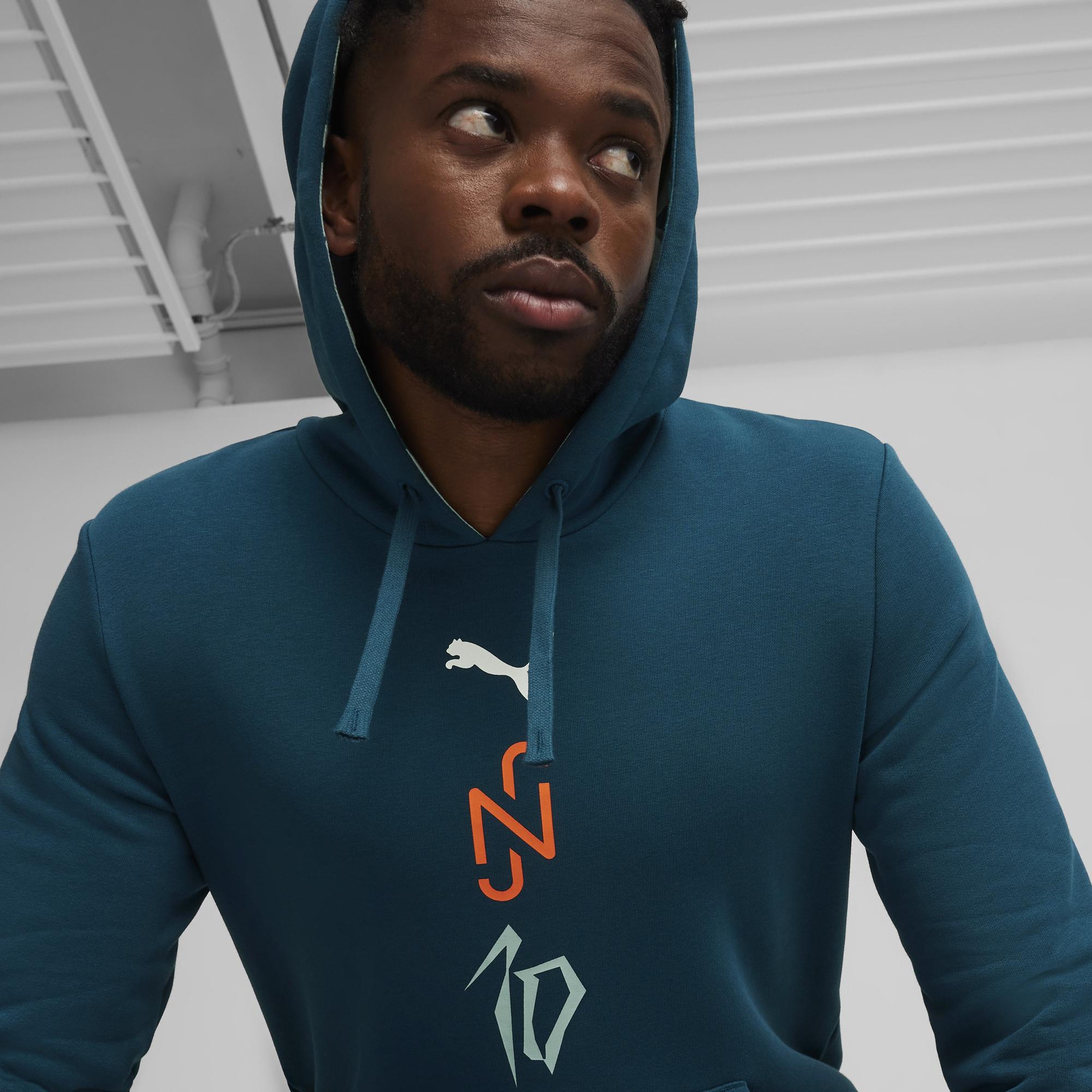 Puma Njr Creativity Logo  Erkek Mavi Günlük Sweatshirt