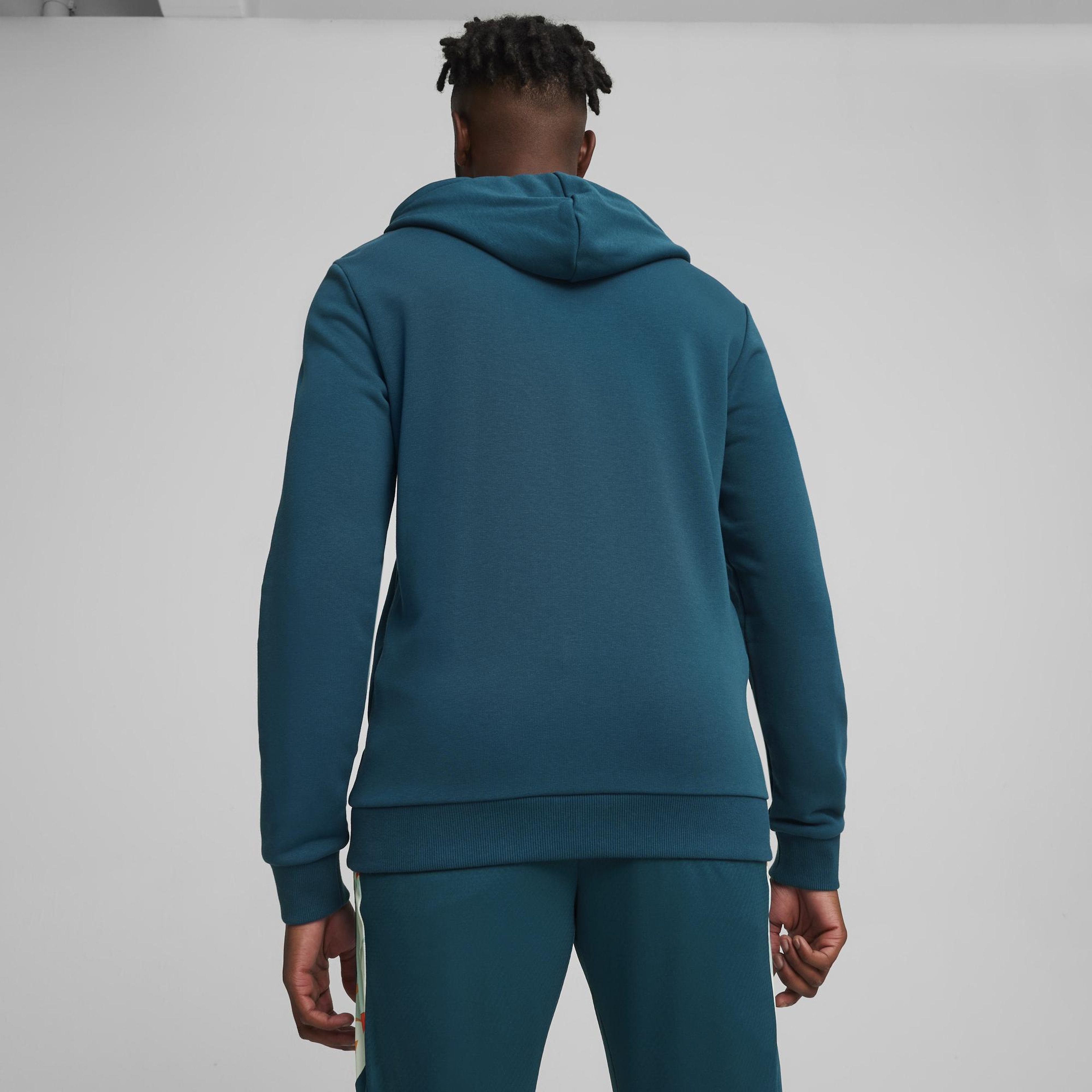 Puma Njr Creativity Logo  Erkek Mavi Günlük Sweatshirt