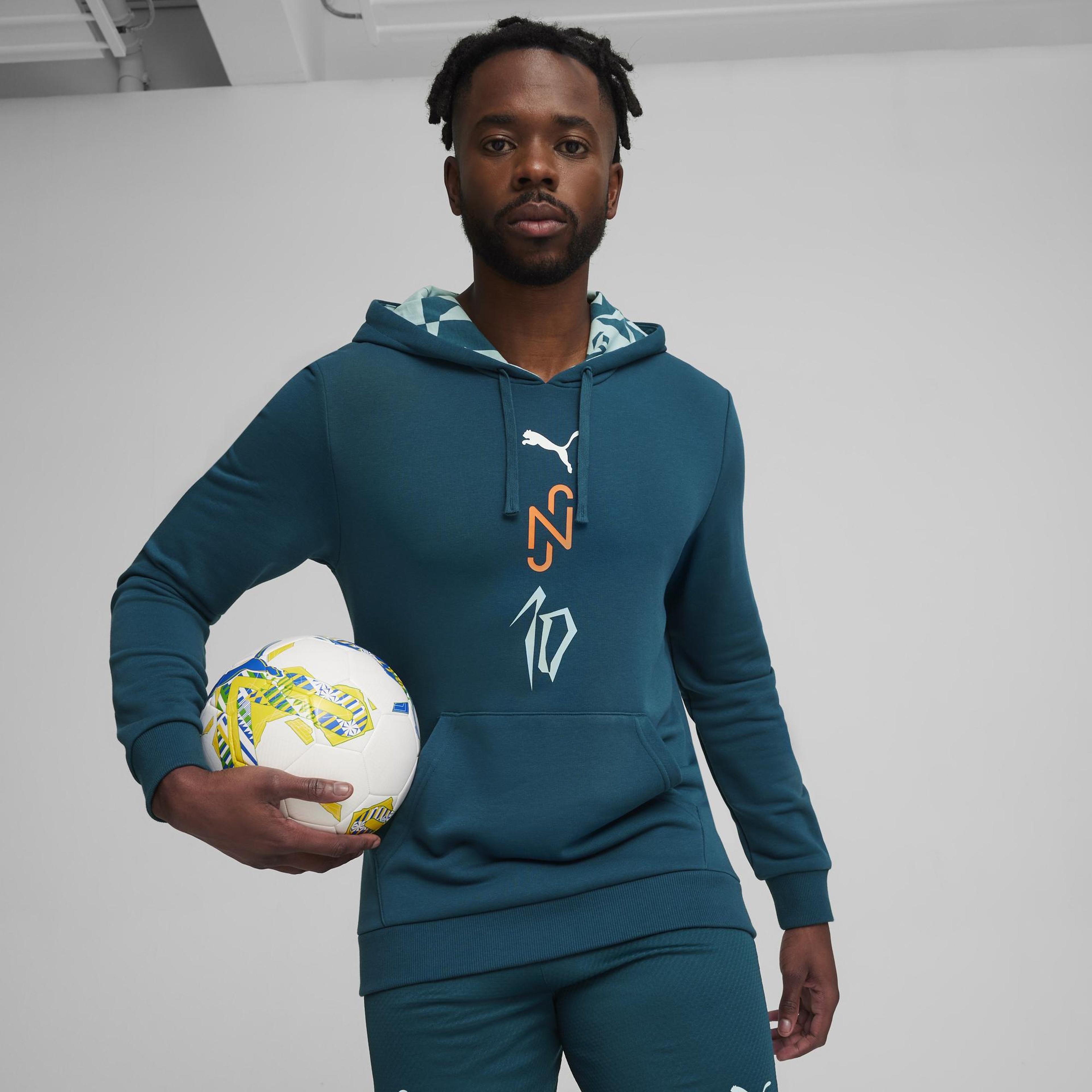 Puma Njr Creativity Logo  Erkek Mavi Günlük Sweatshirt