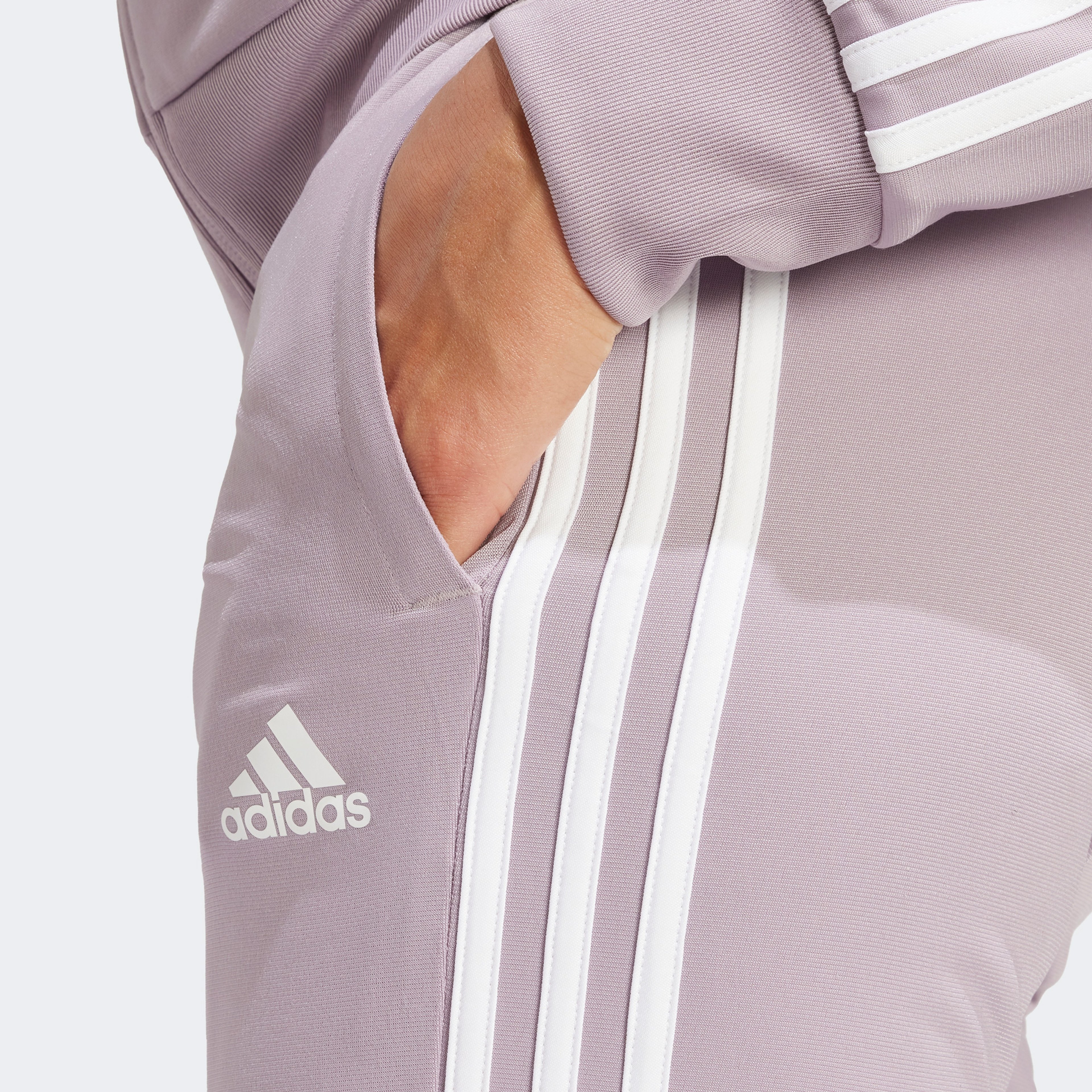 adidas W 3S Tp Tric Kadın Mor Günlük Eşofman Altı