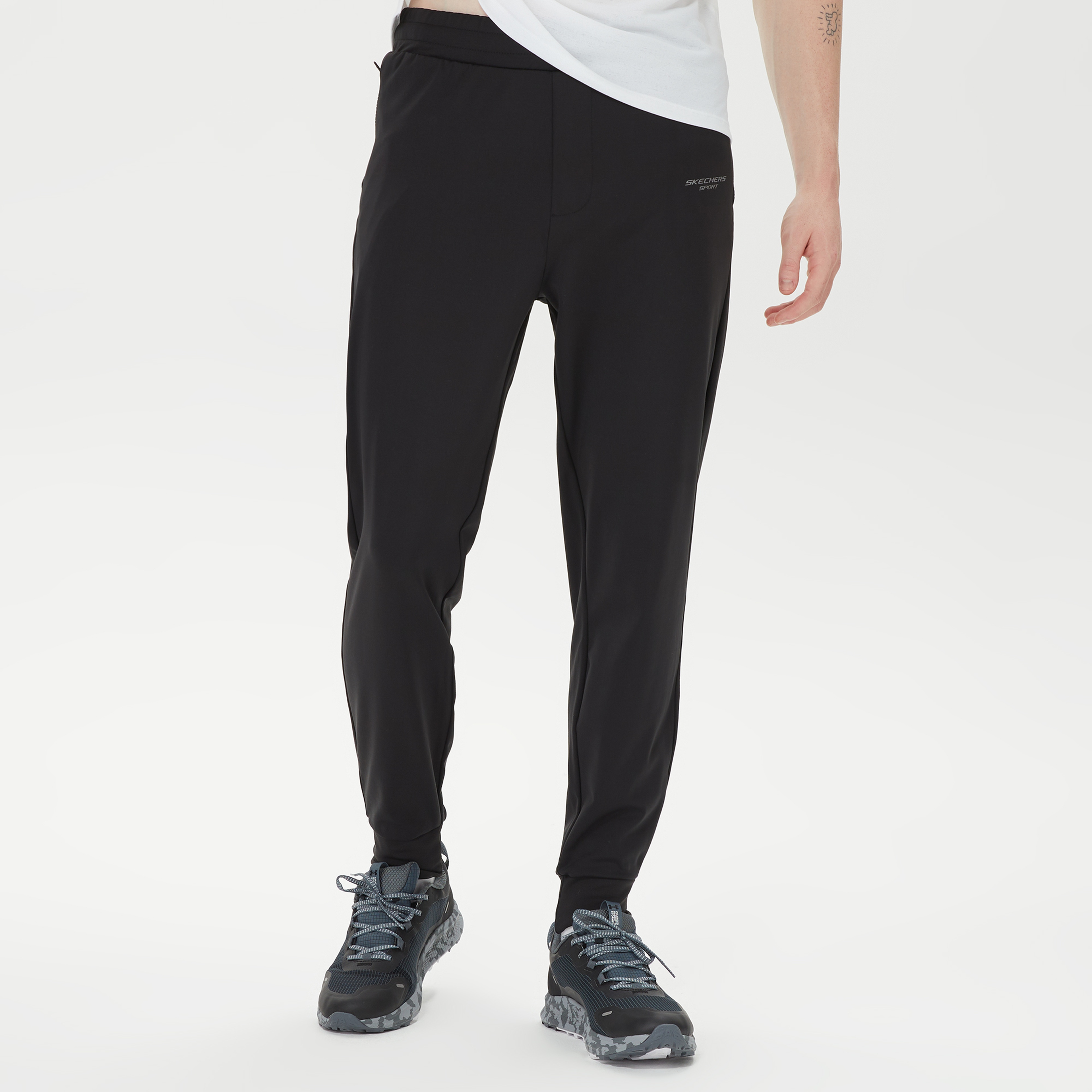 Skechers Performance Coll Erkek Siyah Eşofman Altı