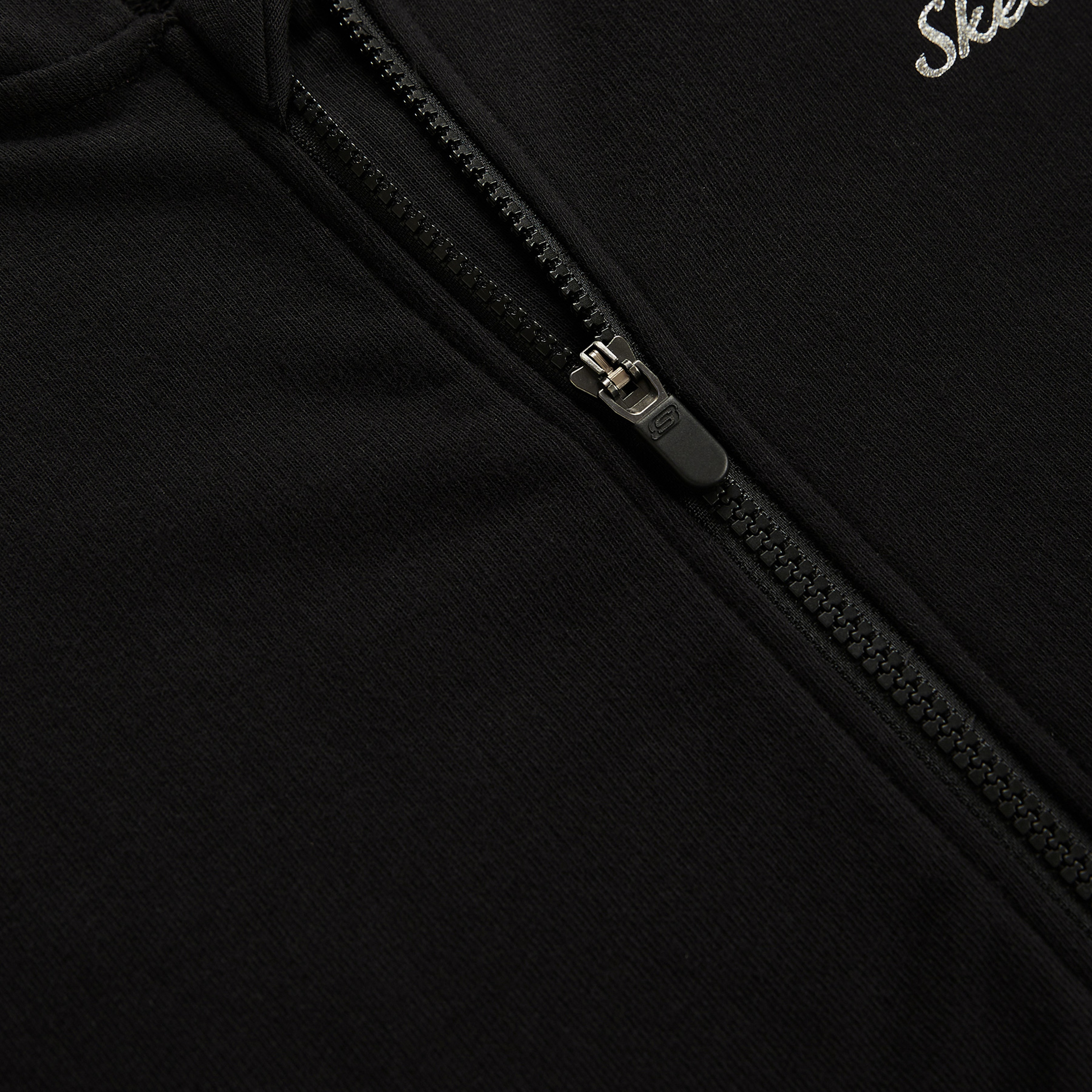 Skechers Heavy Weight Fleece Printed Çocuk Siyah Eşofman Takımı