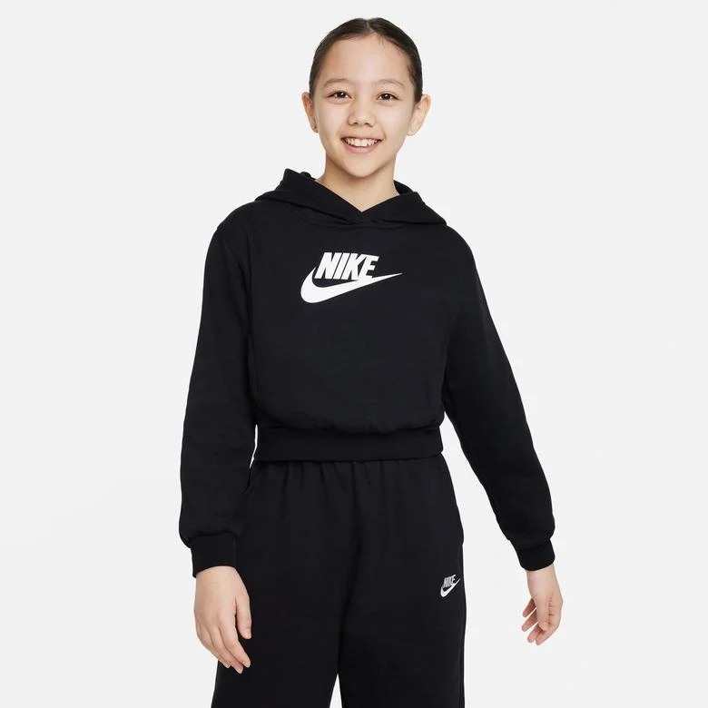 Nike Sportswear Club Fleece Çocuk Siyah Hoodie