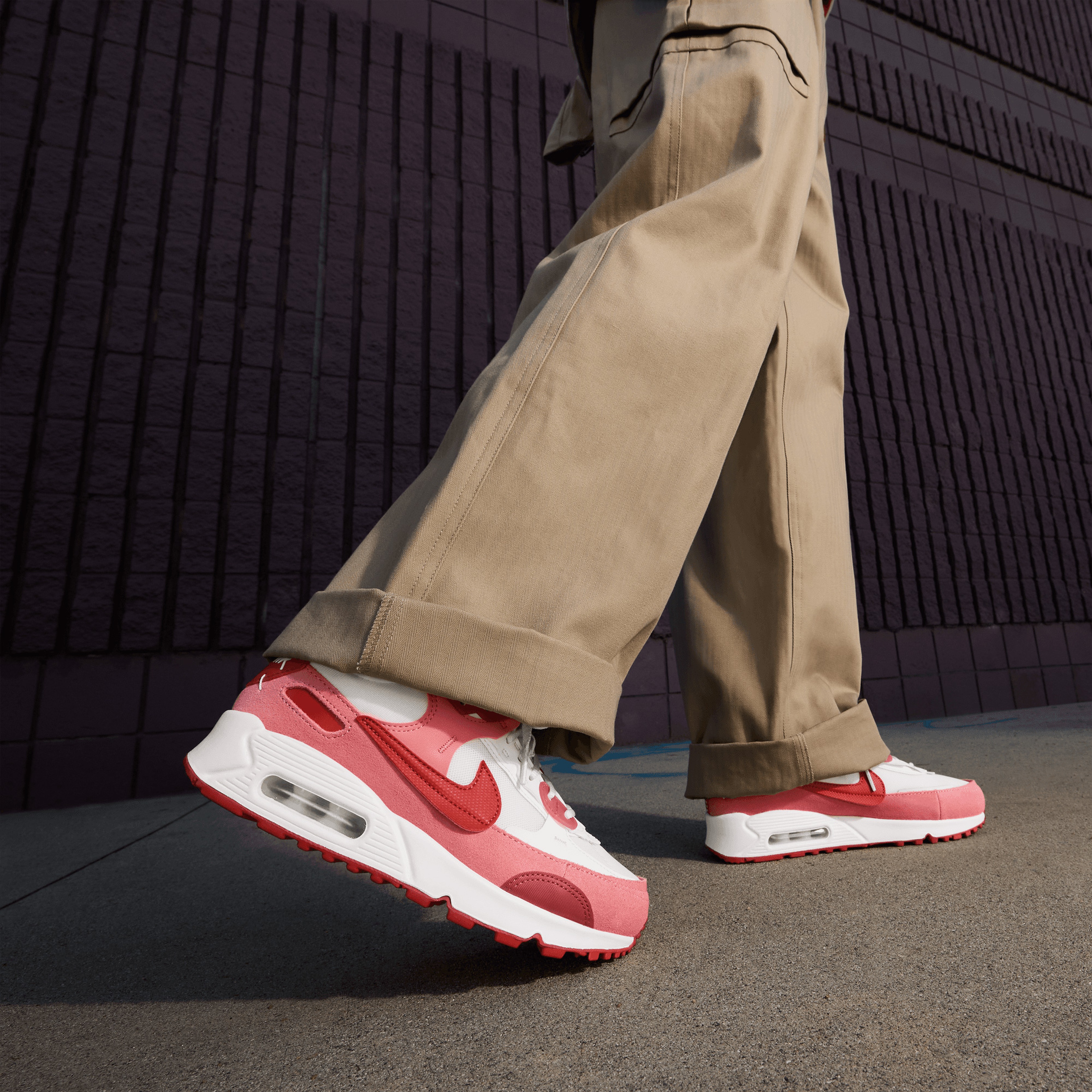 Nike Air Max 90 Futura Kadın Kırmızı Sneaker