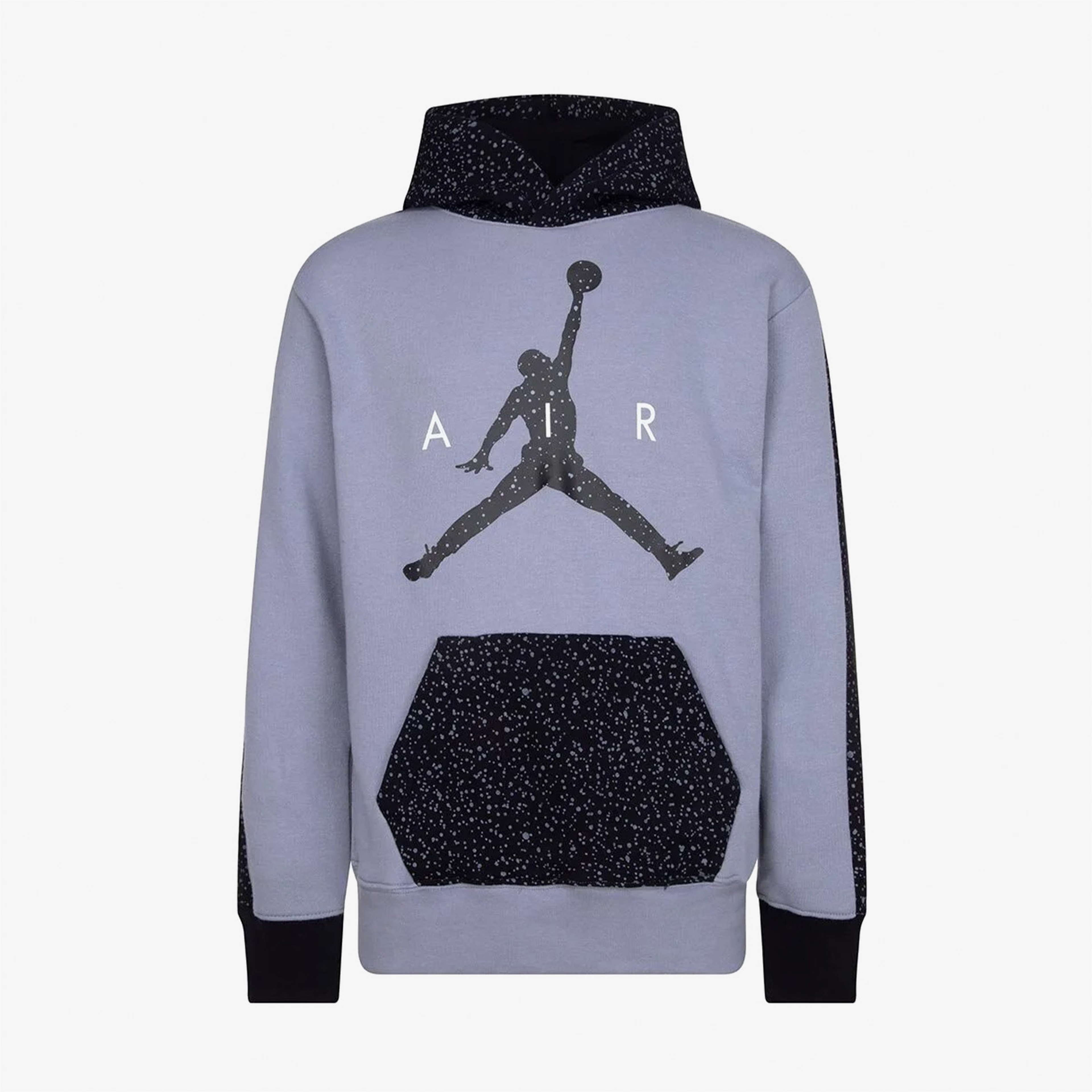 Jordan Jdb Air Speckle Ft Po Çocuk Gri Hoodie