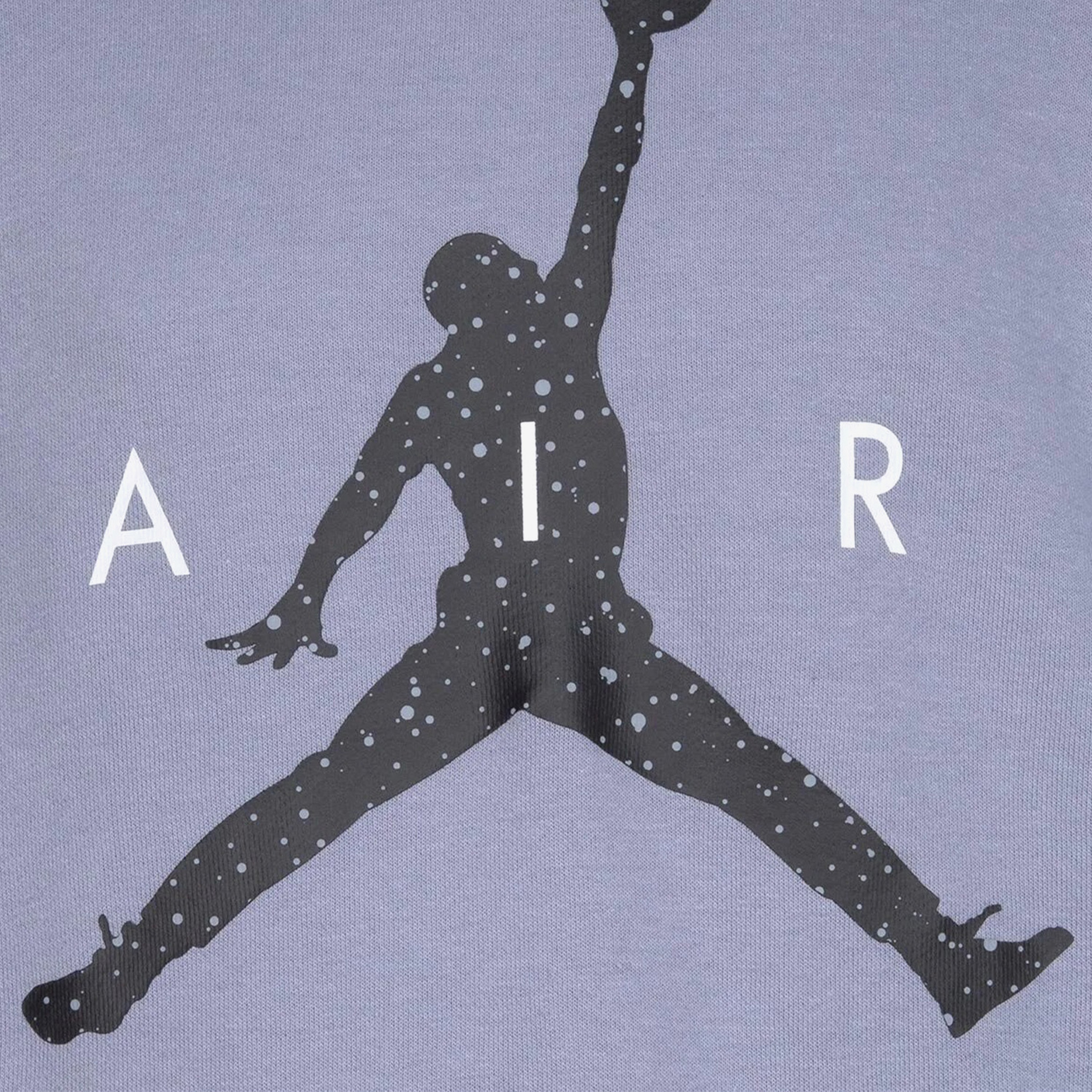 Jordan Jdb Air Speckle Ft Po Çocuk Gri Hoodie