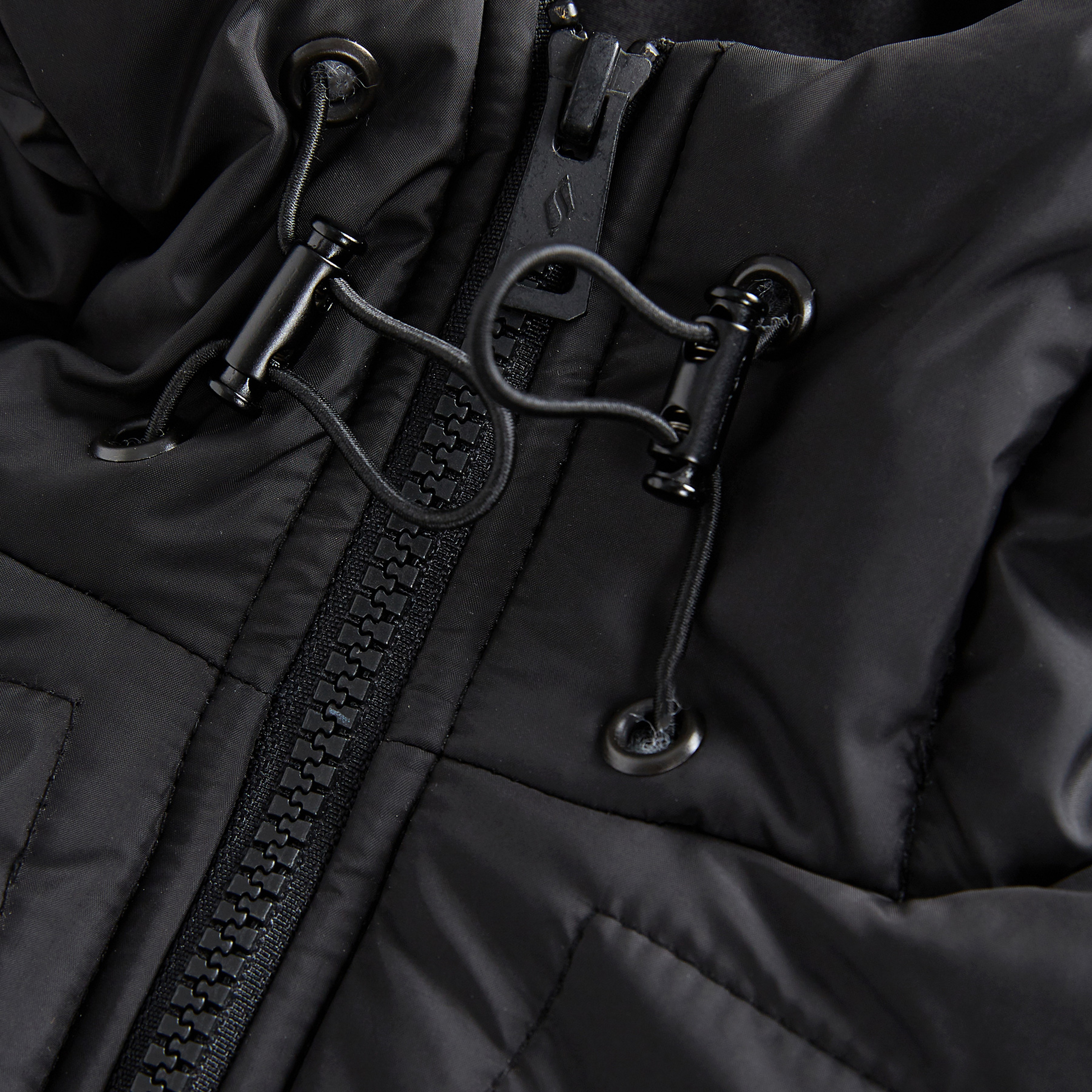 Skechers Outerwear Padded Erkek Siyah Mont