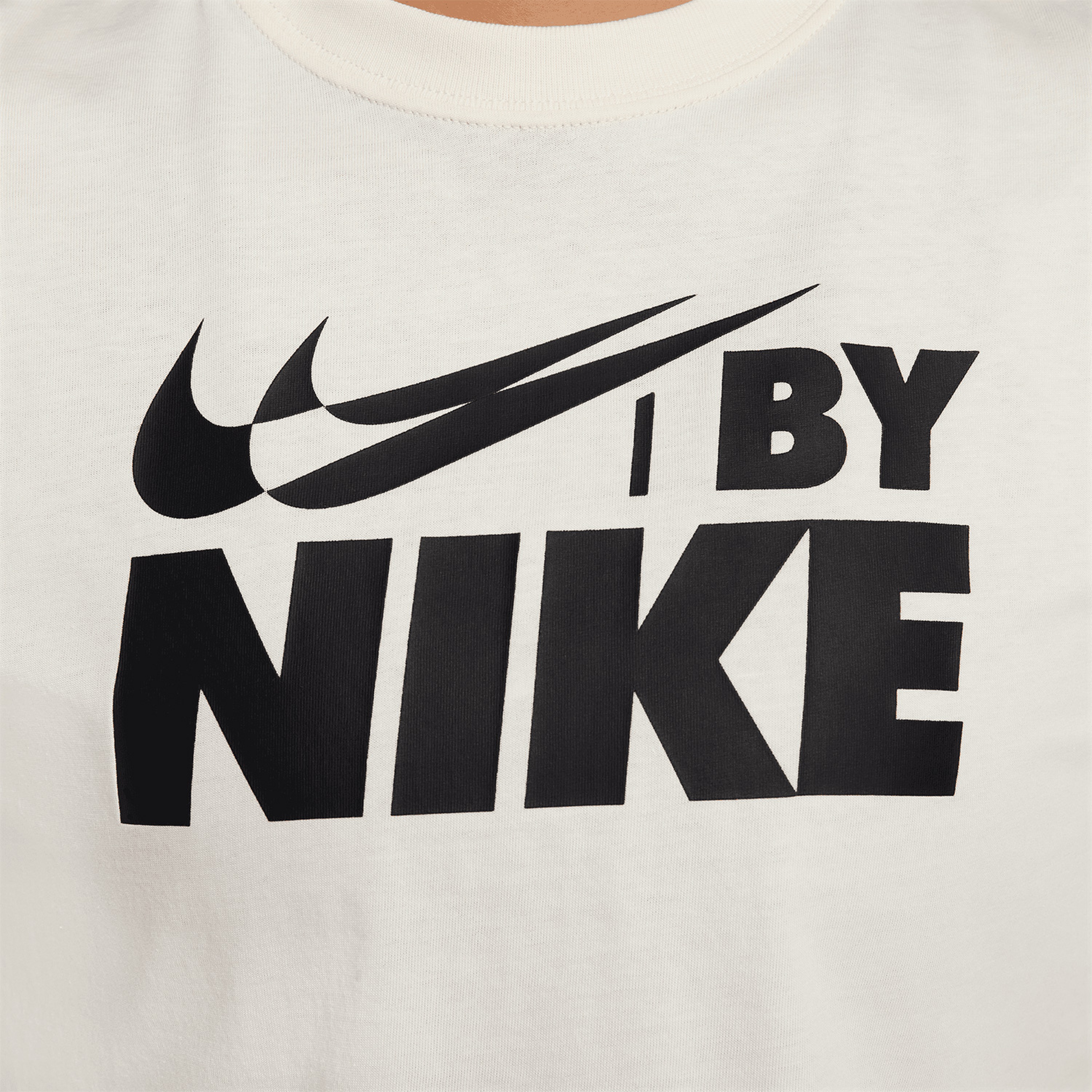 Nike Sportswear Kadın Krem Crop T-Shirt