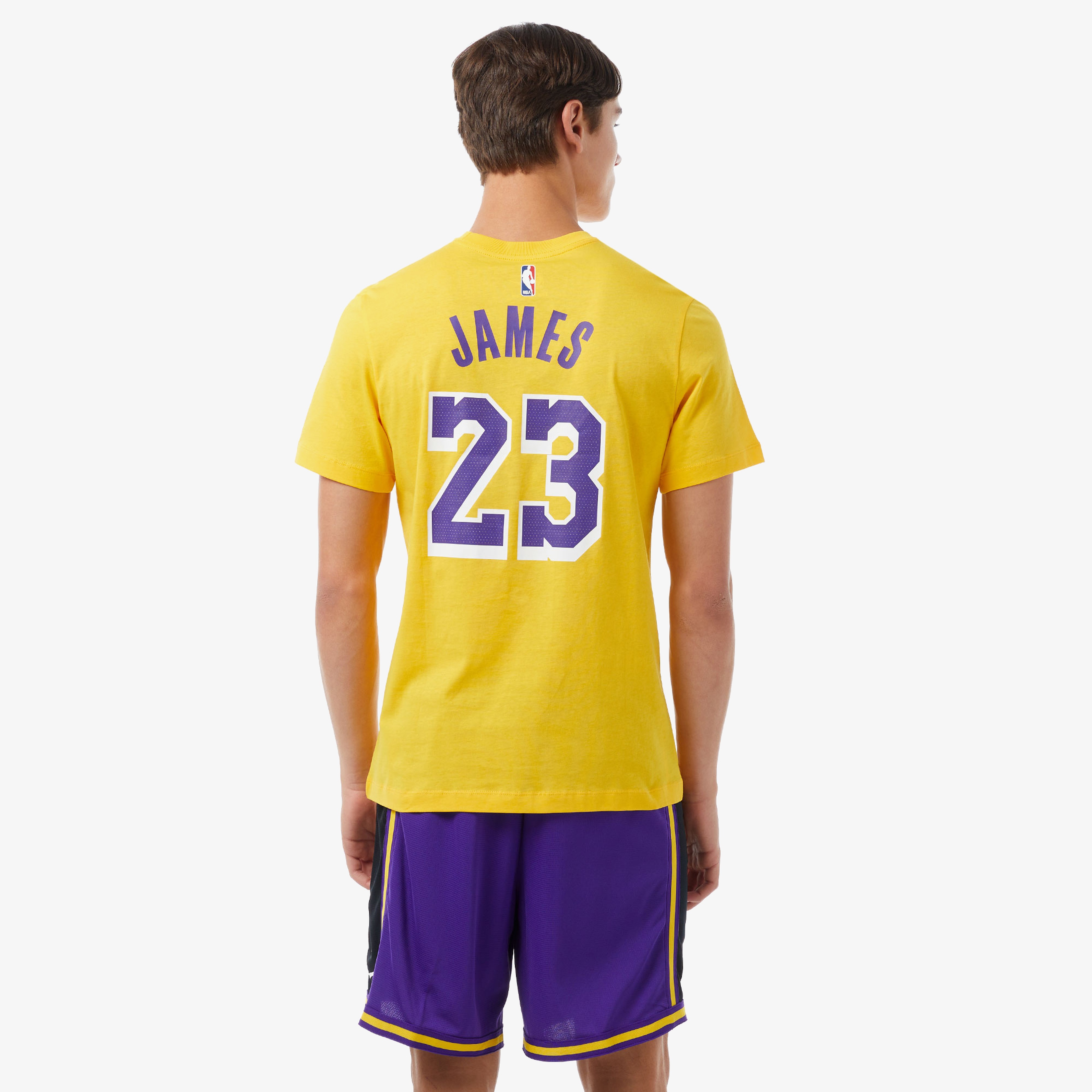 Nike Los Angeles Lakers Edition Erkek Sarı T-Shirt