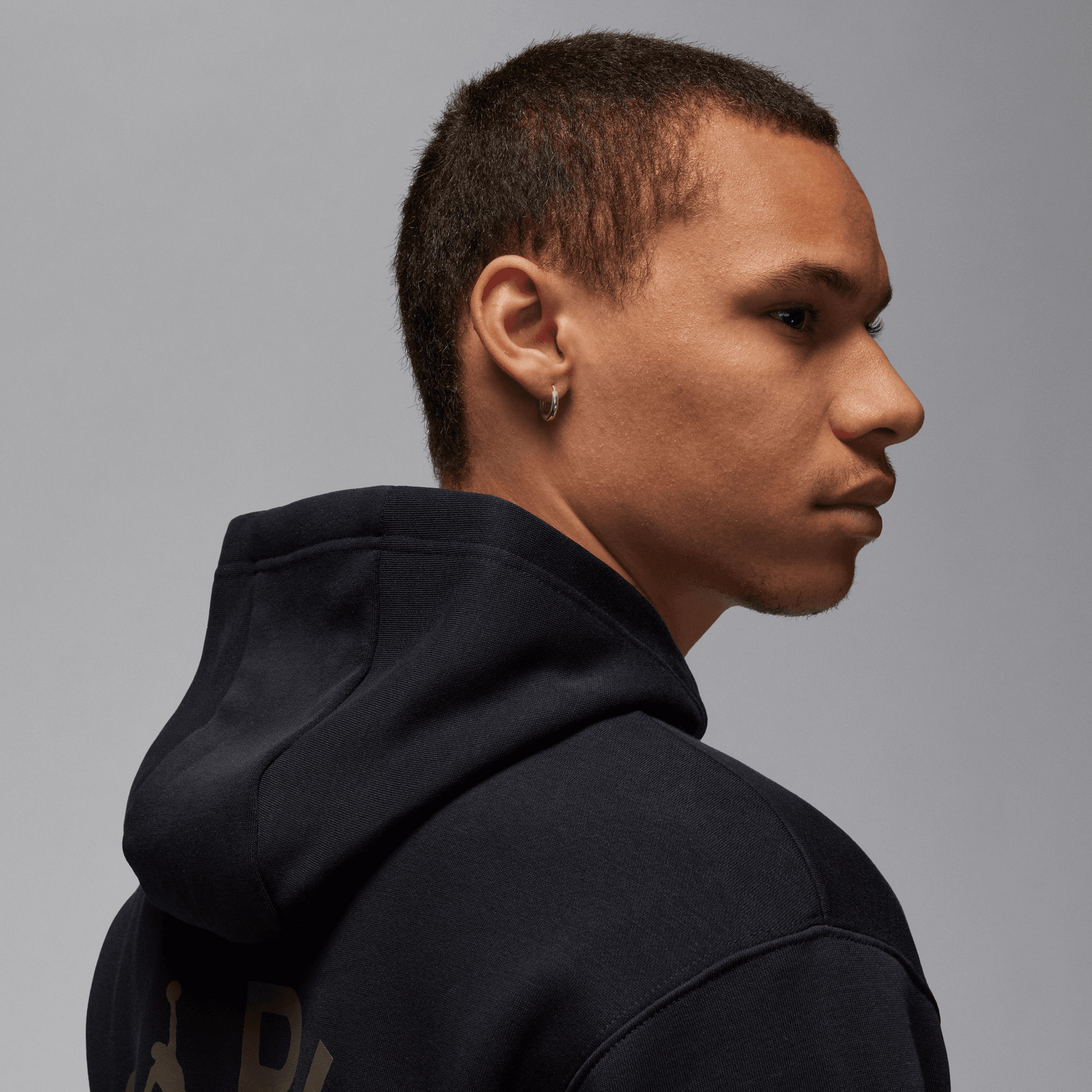 Nike Jordan Air Paris Saint-Germain Fleece Pullover Siyah Hoodie