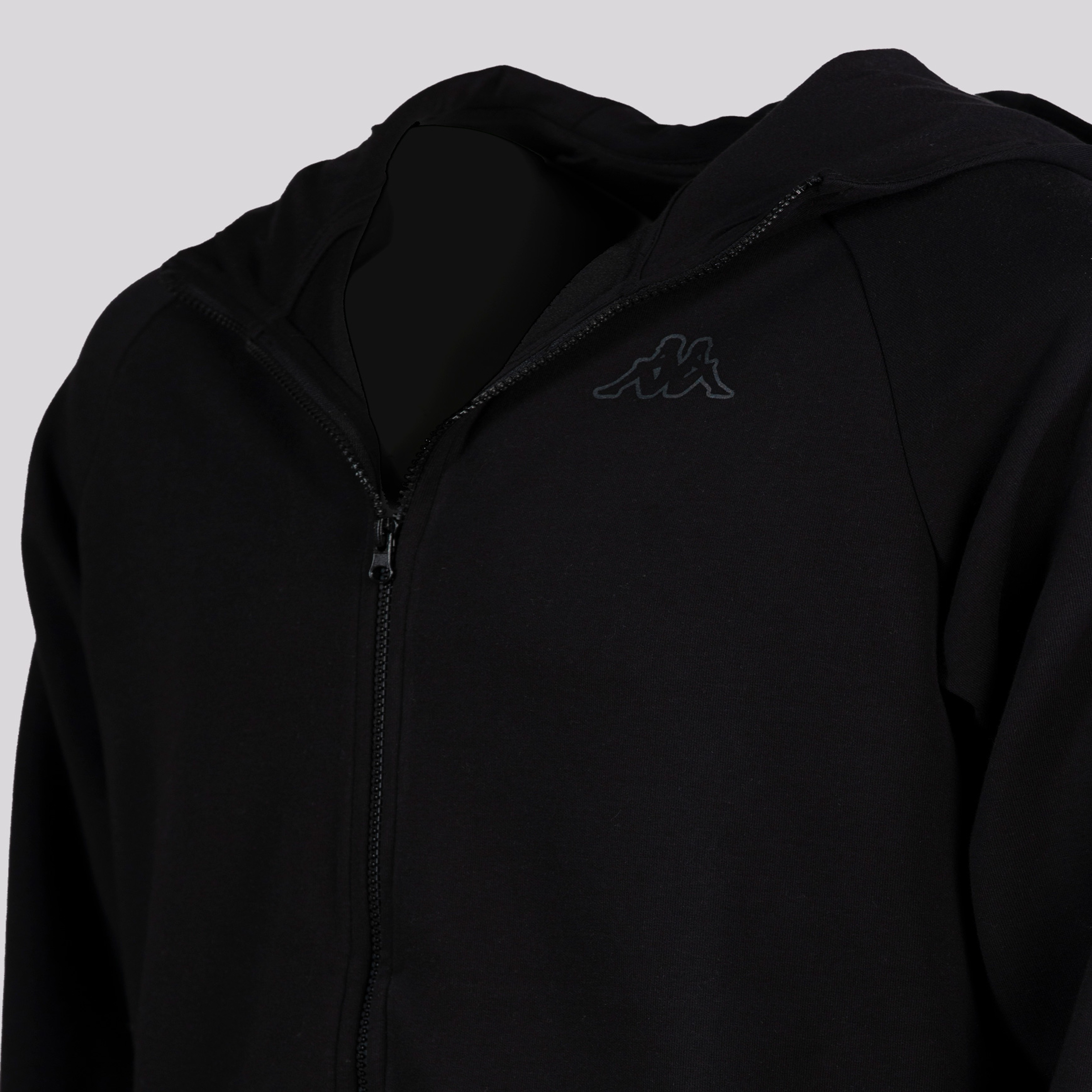 Kappa Erkek Siyah Sweatshirt