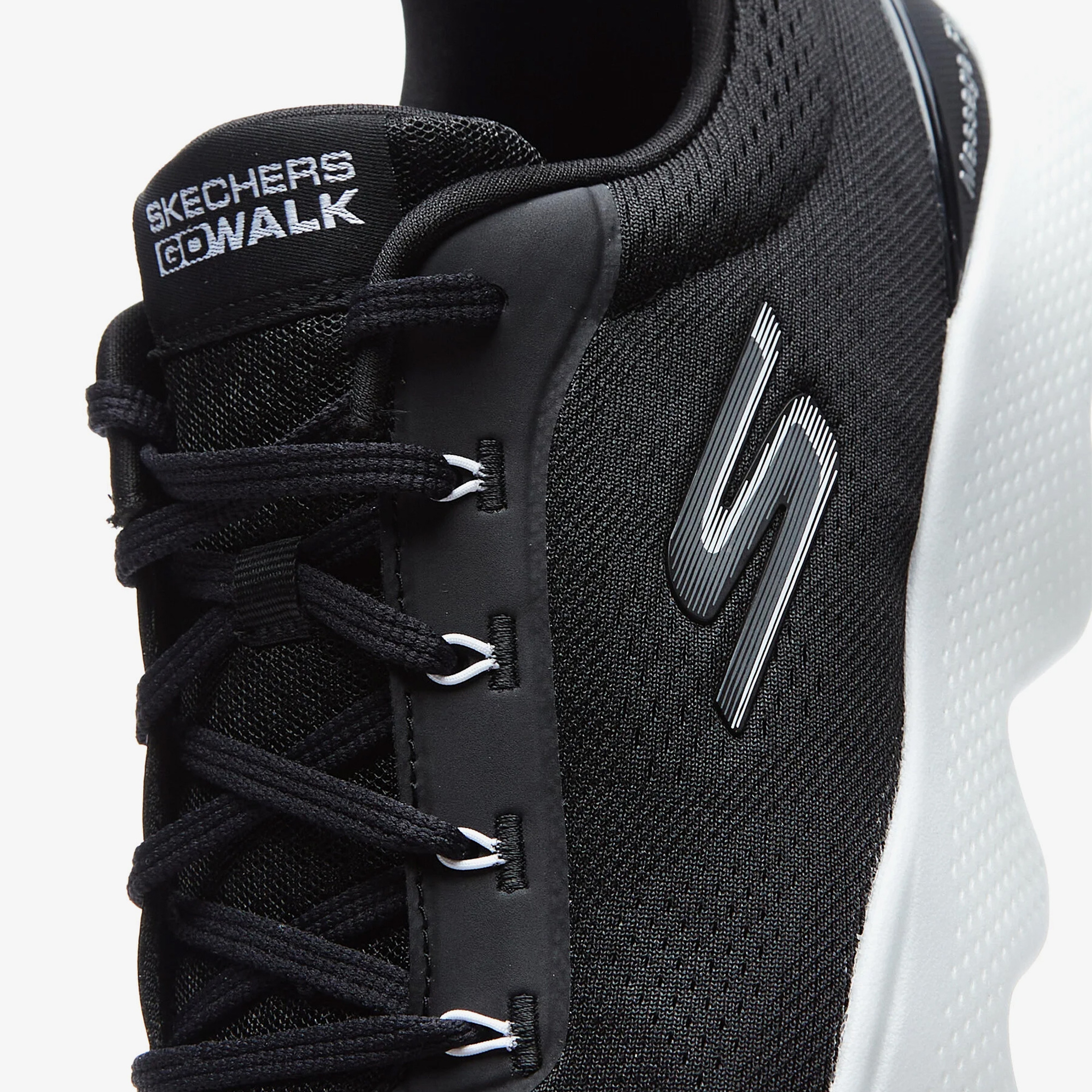 Skechers Go Walk Massage Fit Erkek Siyah Spor Ayakkabı