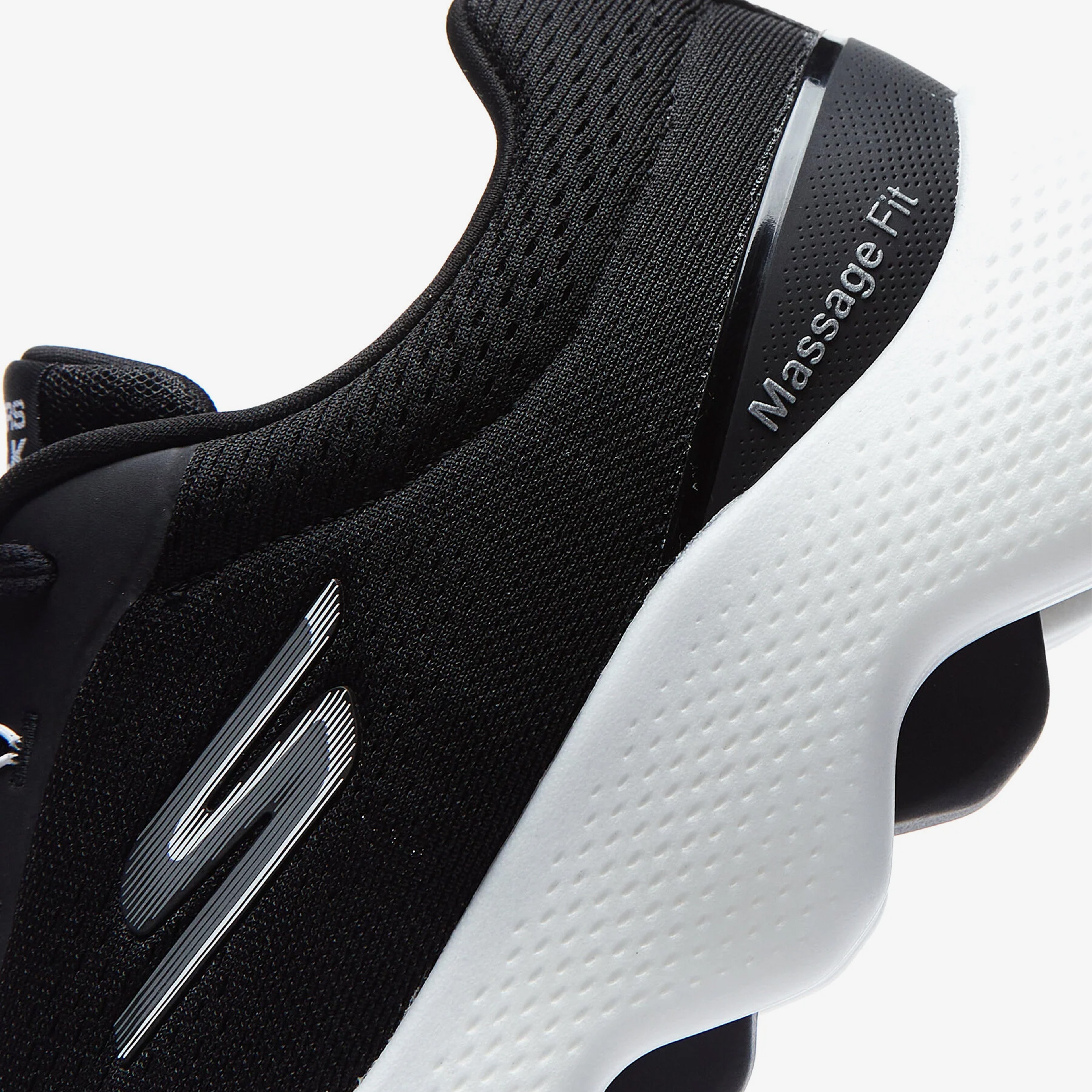 Skechers Go Walk Massage Fit Erkek Siyah Spor Ayakkabı