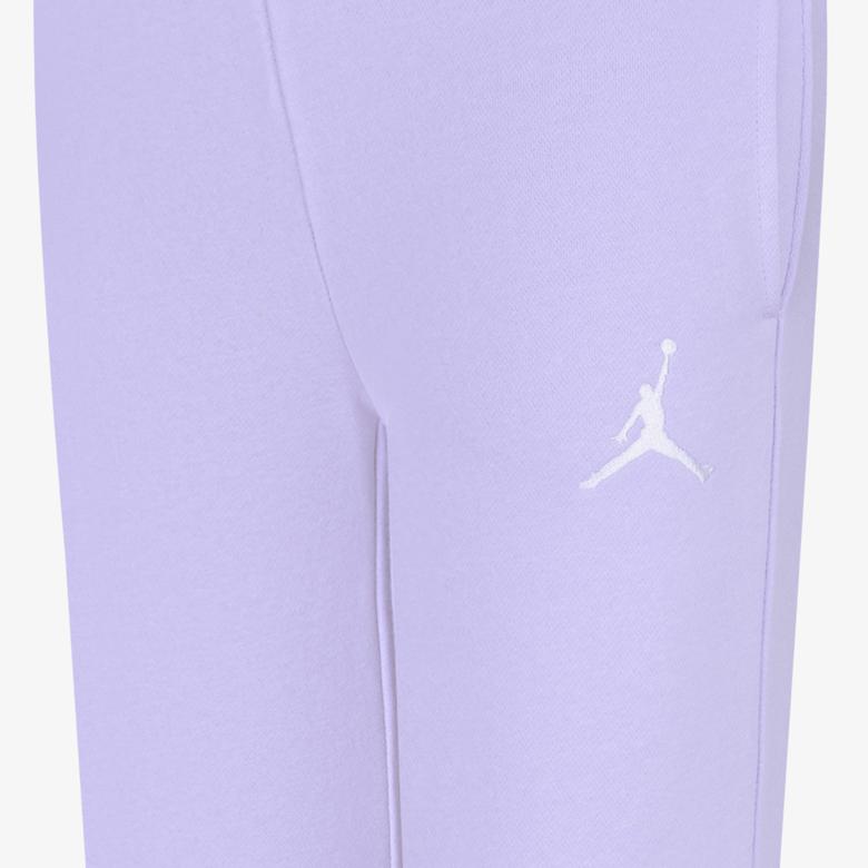Jordan Icon Play Fleece Çocuk Mor Eşofman Altı