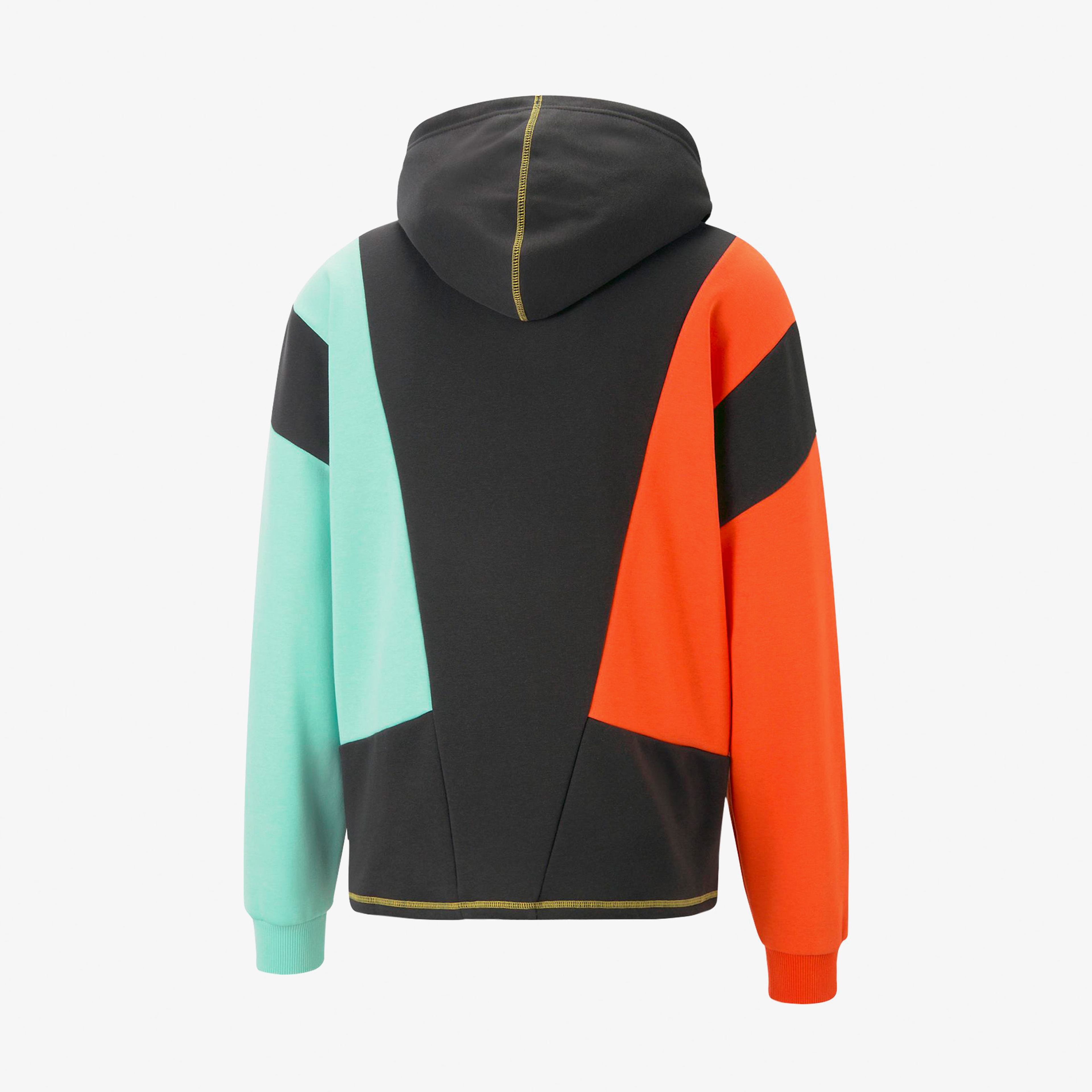 Puma In the Paint Pullover Erkek Siyah Eşofman Üstü