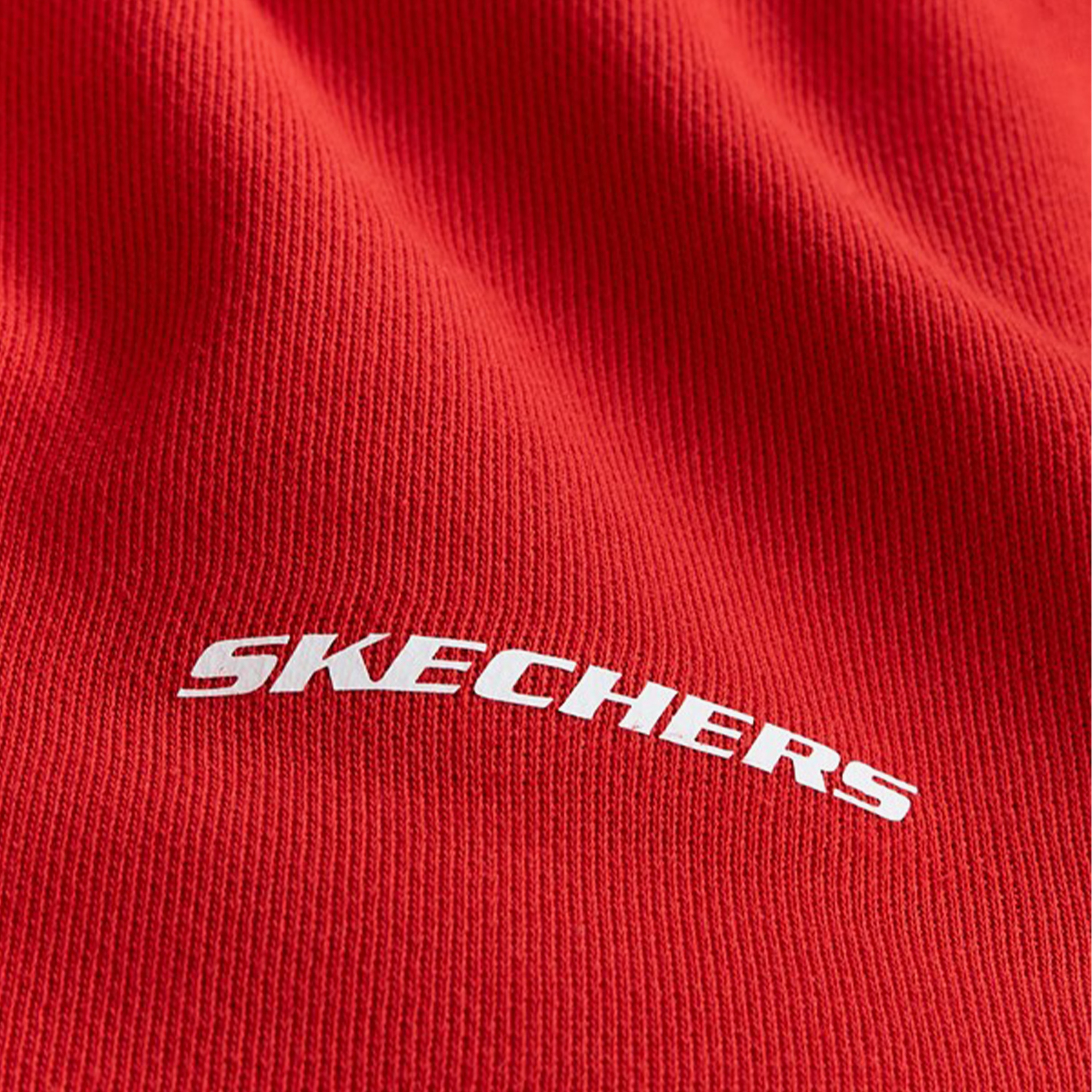 Skechers New Basics Crew Neck Erkek Kırmızı Sweatshirt