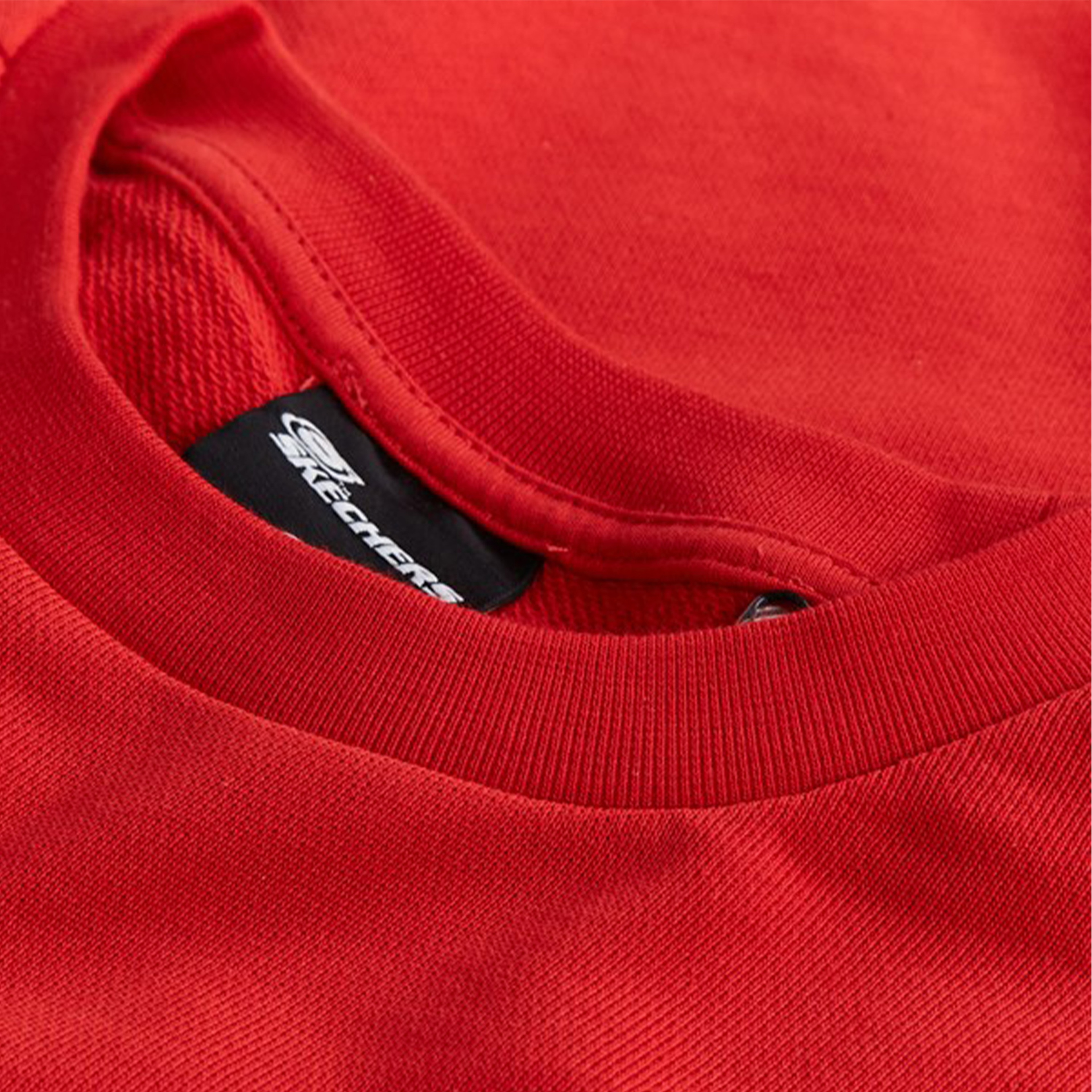Skechers New Basics Crew Neck Erkek Kırmızı Sweatshirt