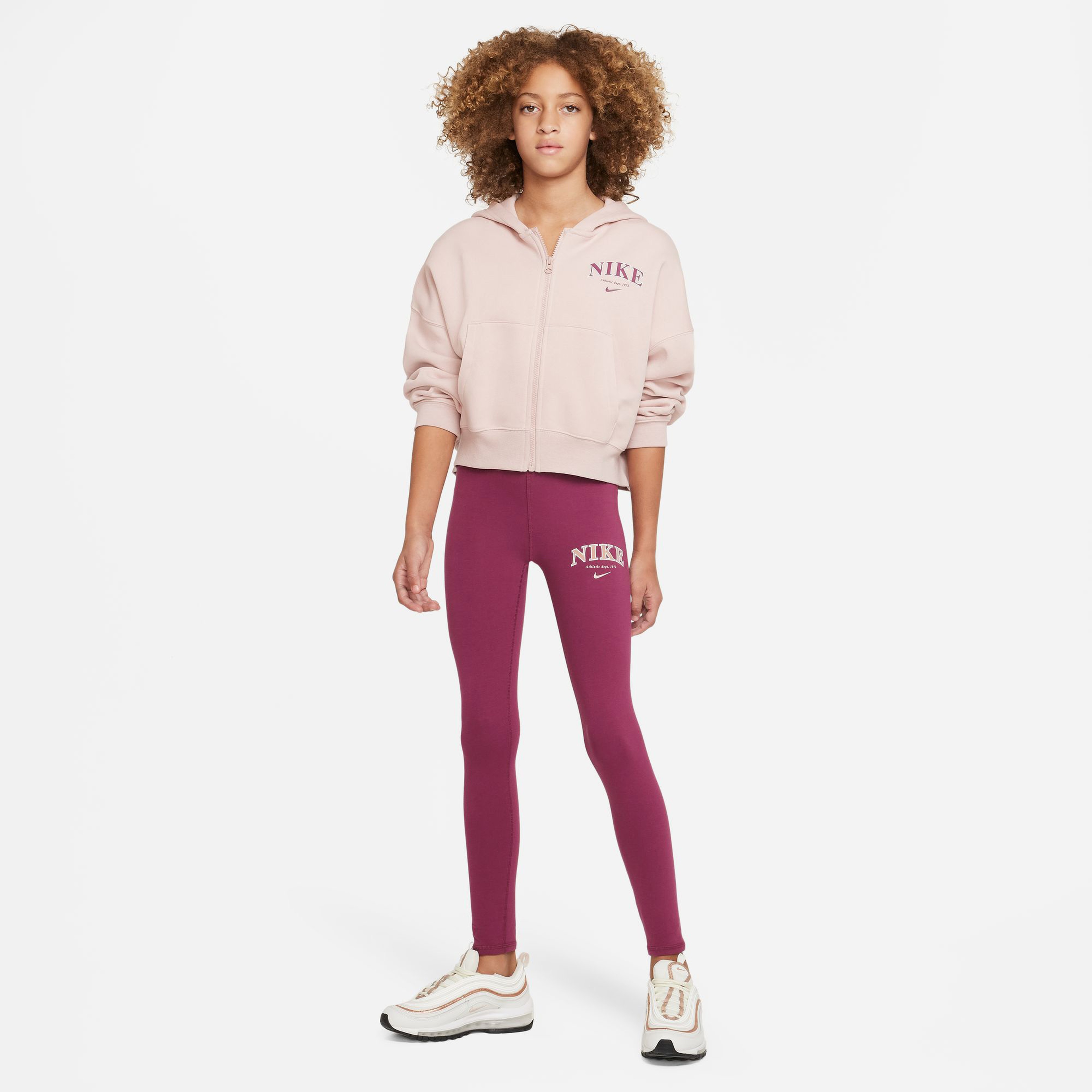 Nike Sportwear Çocuk Pembe Günlük Tayt