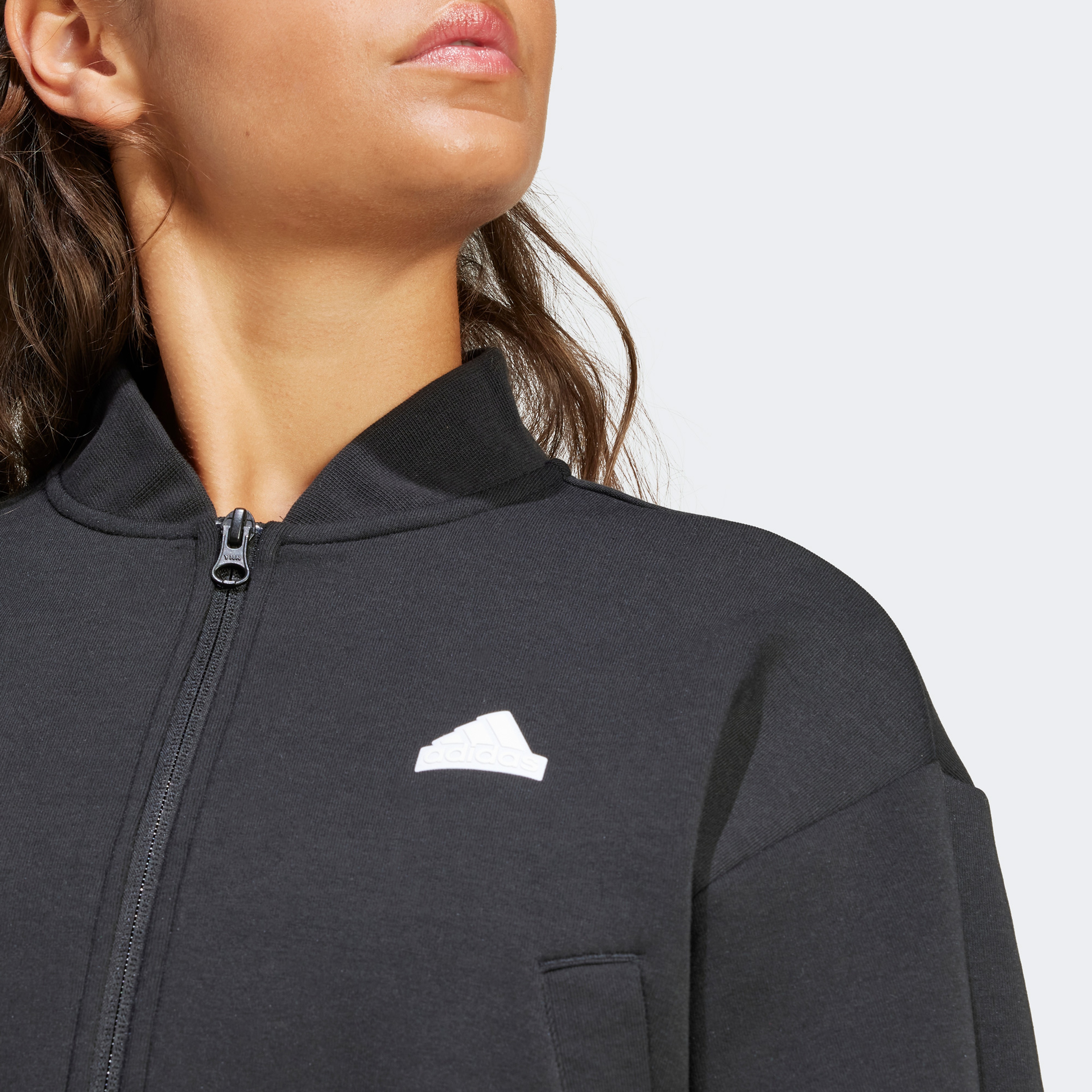 adidas Fi 3S Bomber Kadın Siyah Günlük Ceket