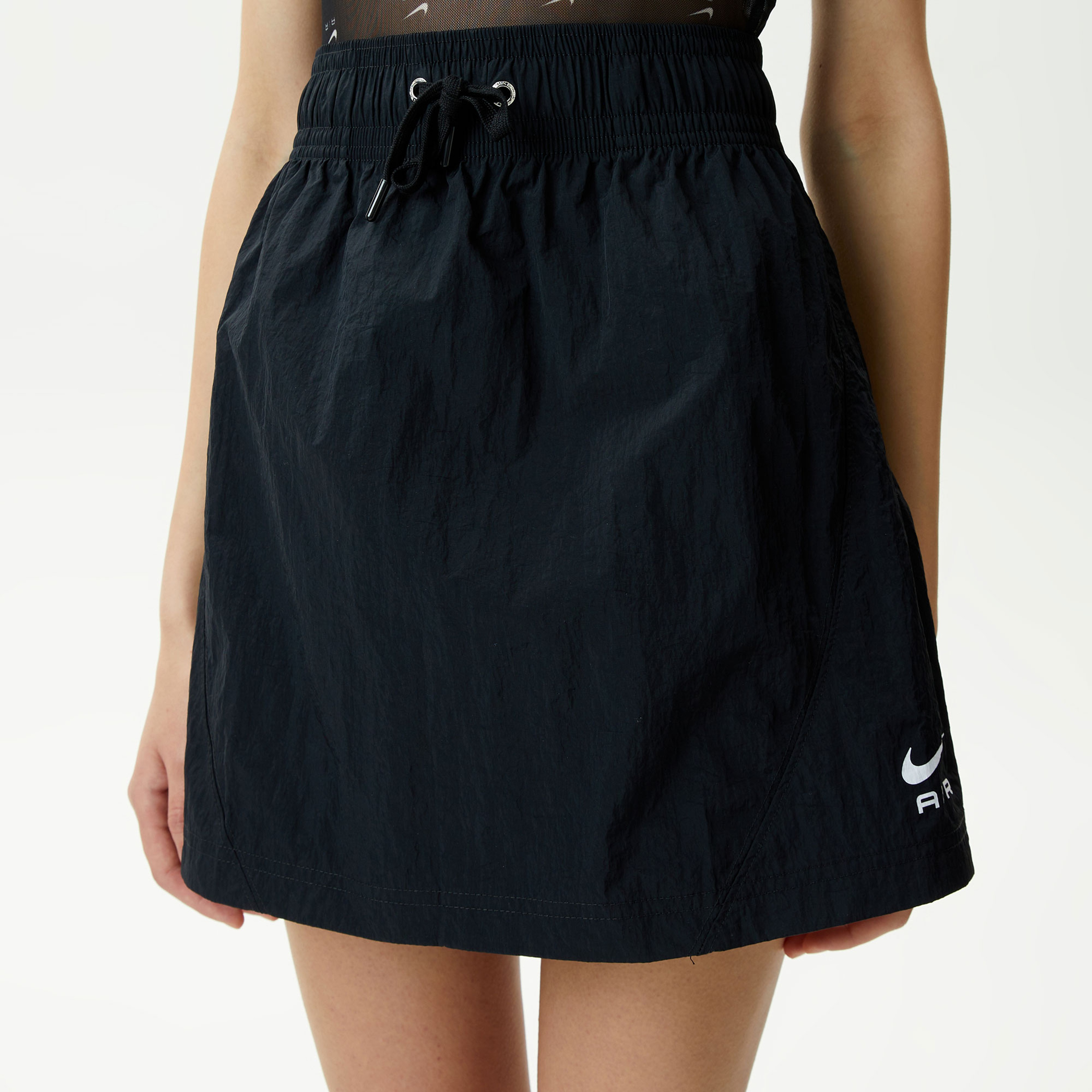 Nike Air Fleece Kadın Siyah Etek