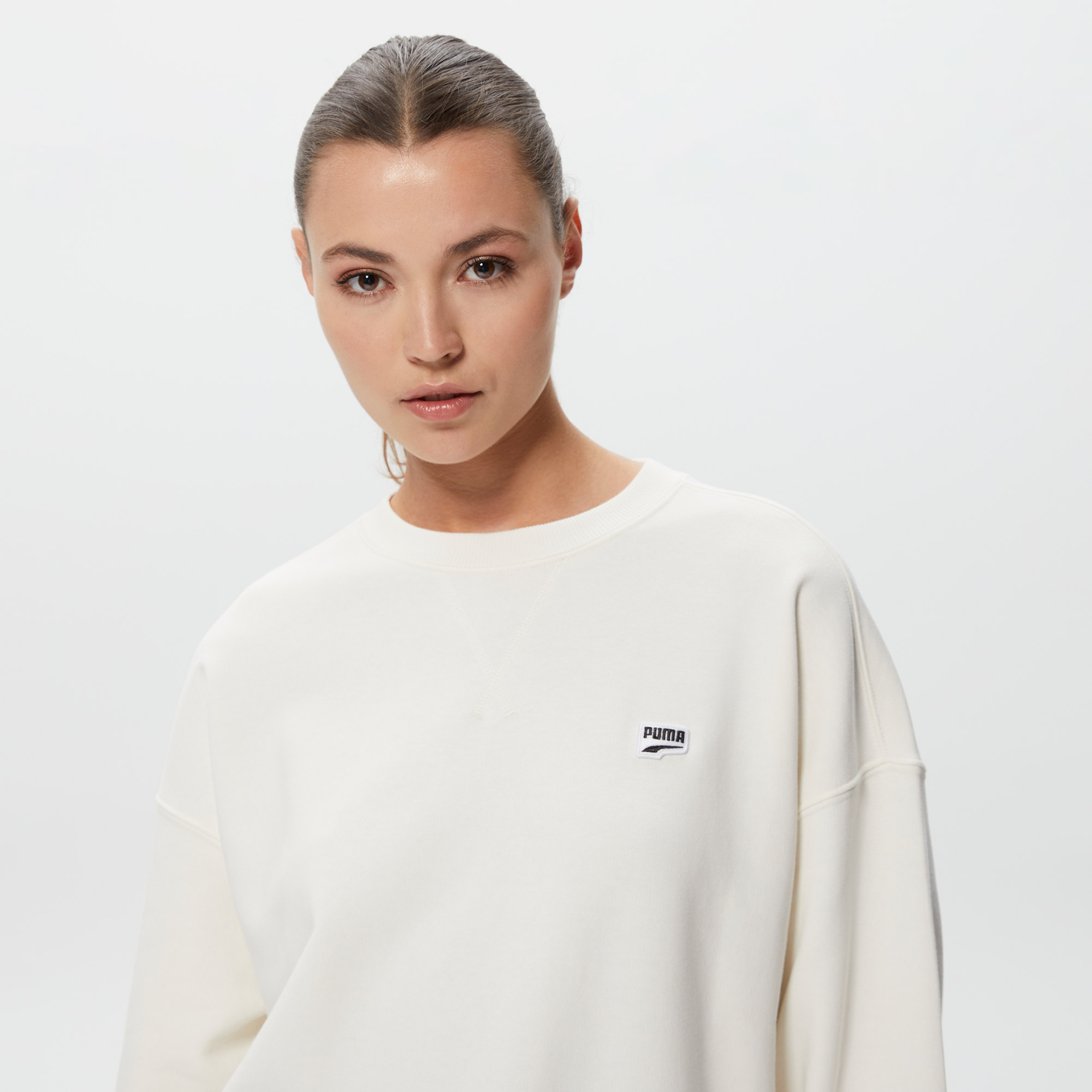 Puma Downtown Kadın Siyah Sweatshirt