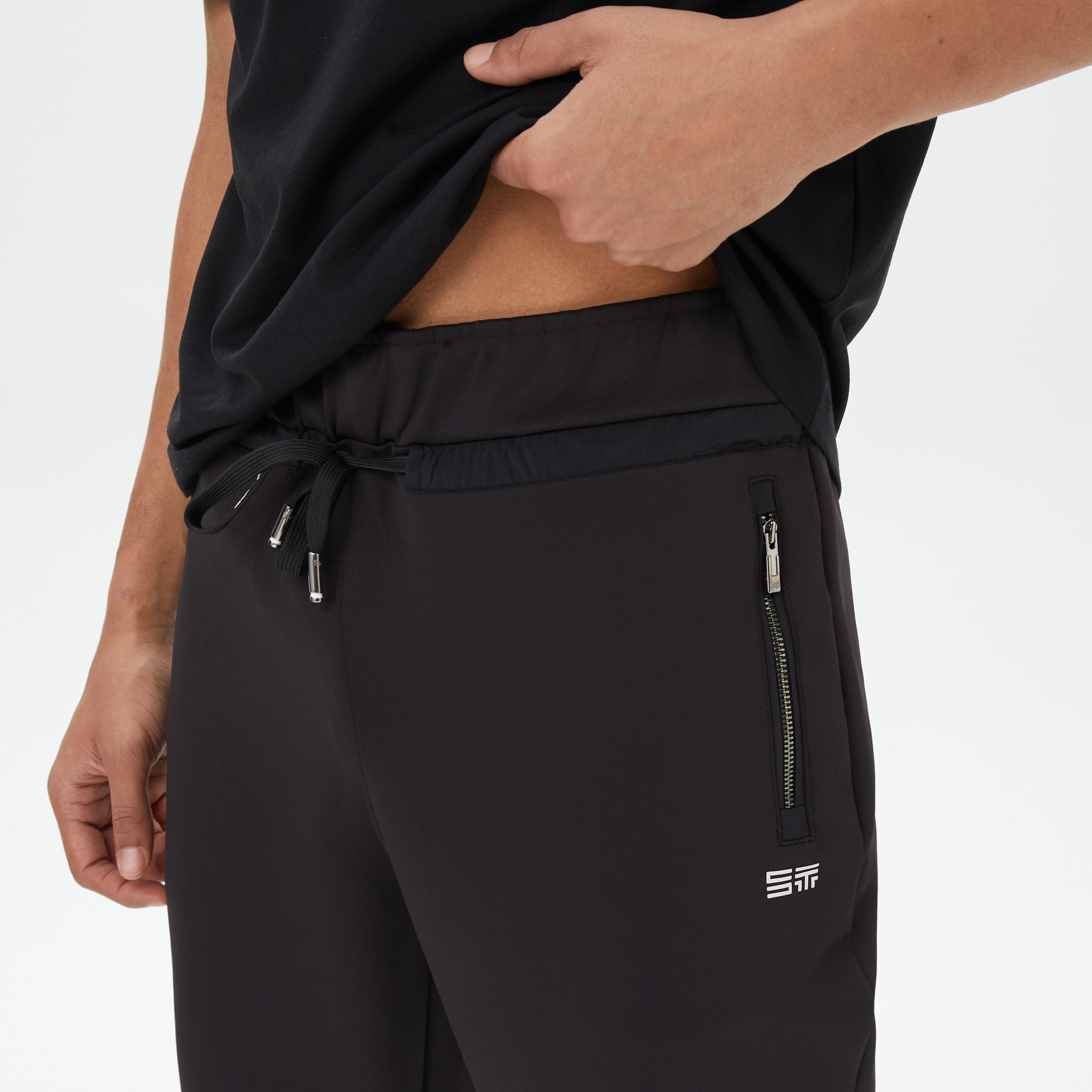 Sportempt Lifestyle Erkek Siyah Eşofman Altı