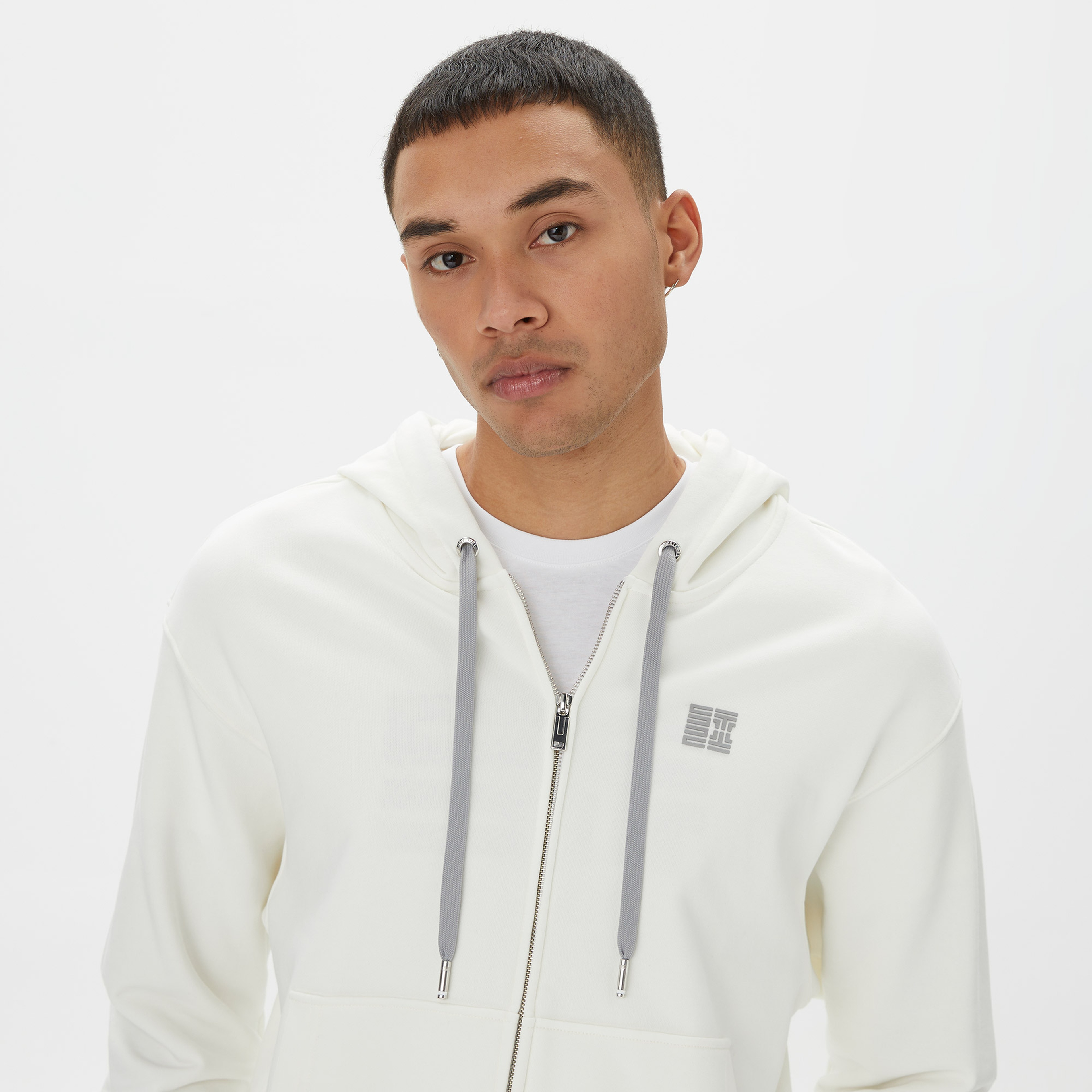 Sportempt Lifestyle Erkek Beyaz Sweatshirt