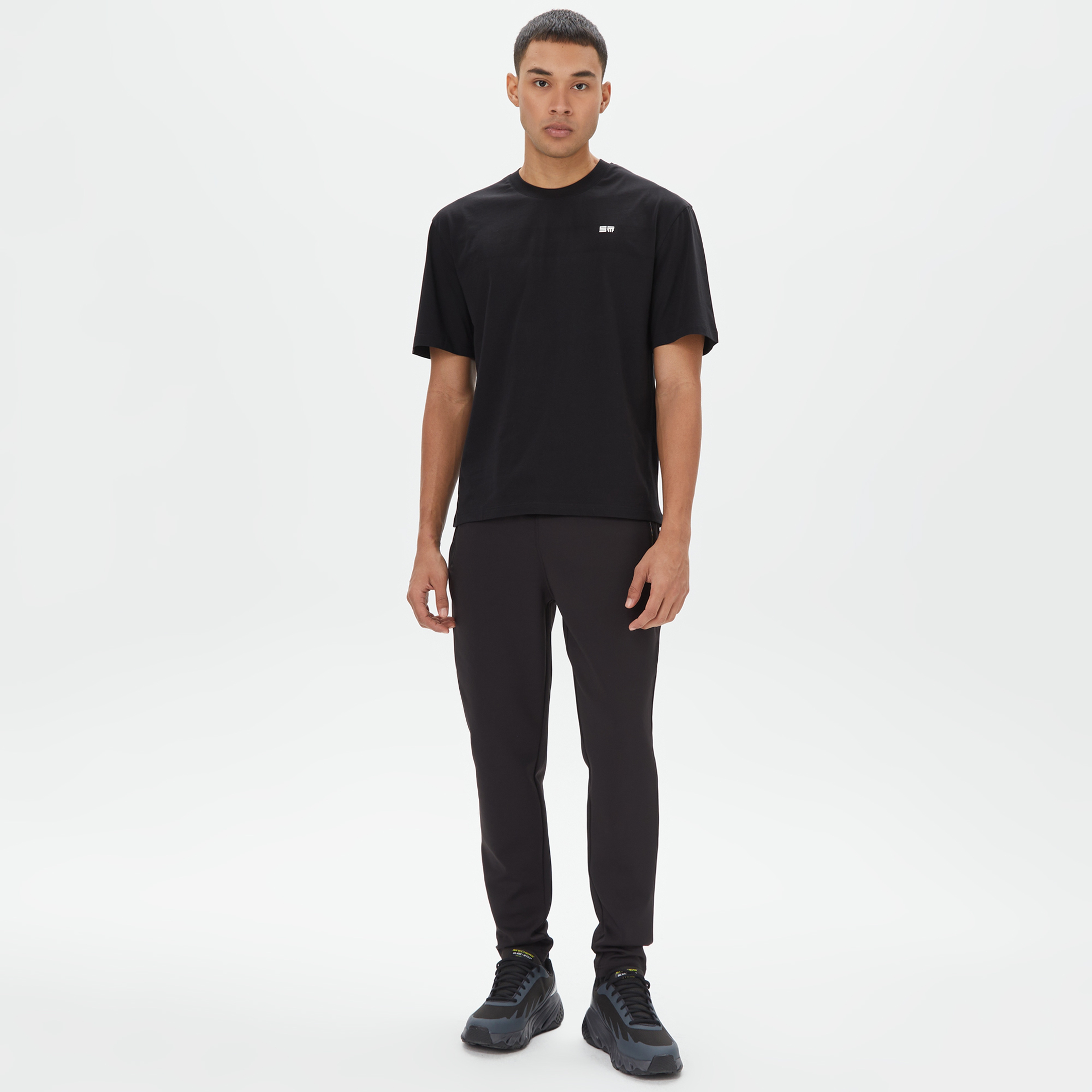 Sportempt Lifestyle Erkek Siyah Eşofman Altı