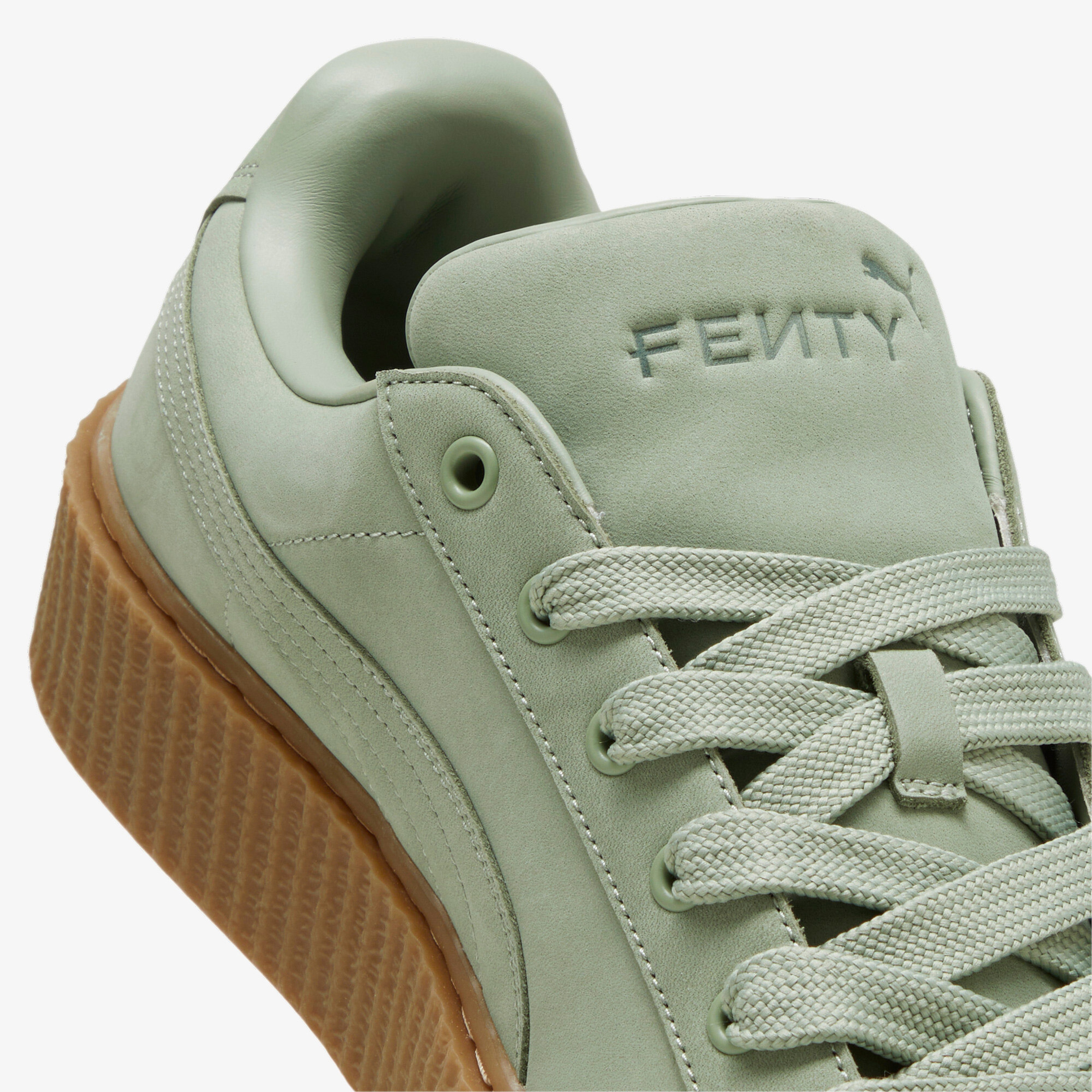 Puma Creeper Phatty Nubuck Unisex Yeşil Spor Ayakkabı