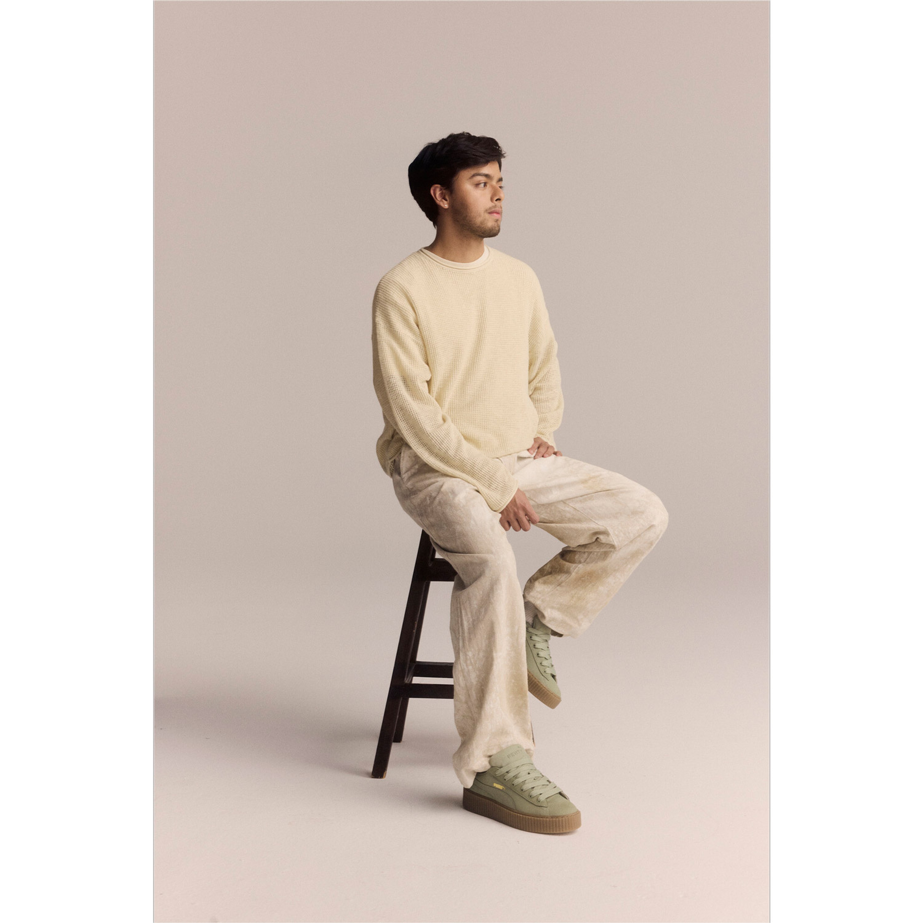 Puma Creeper Phatty Nubuck Unisex Yeşil Spor Ayakkabı