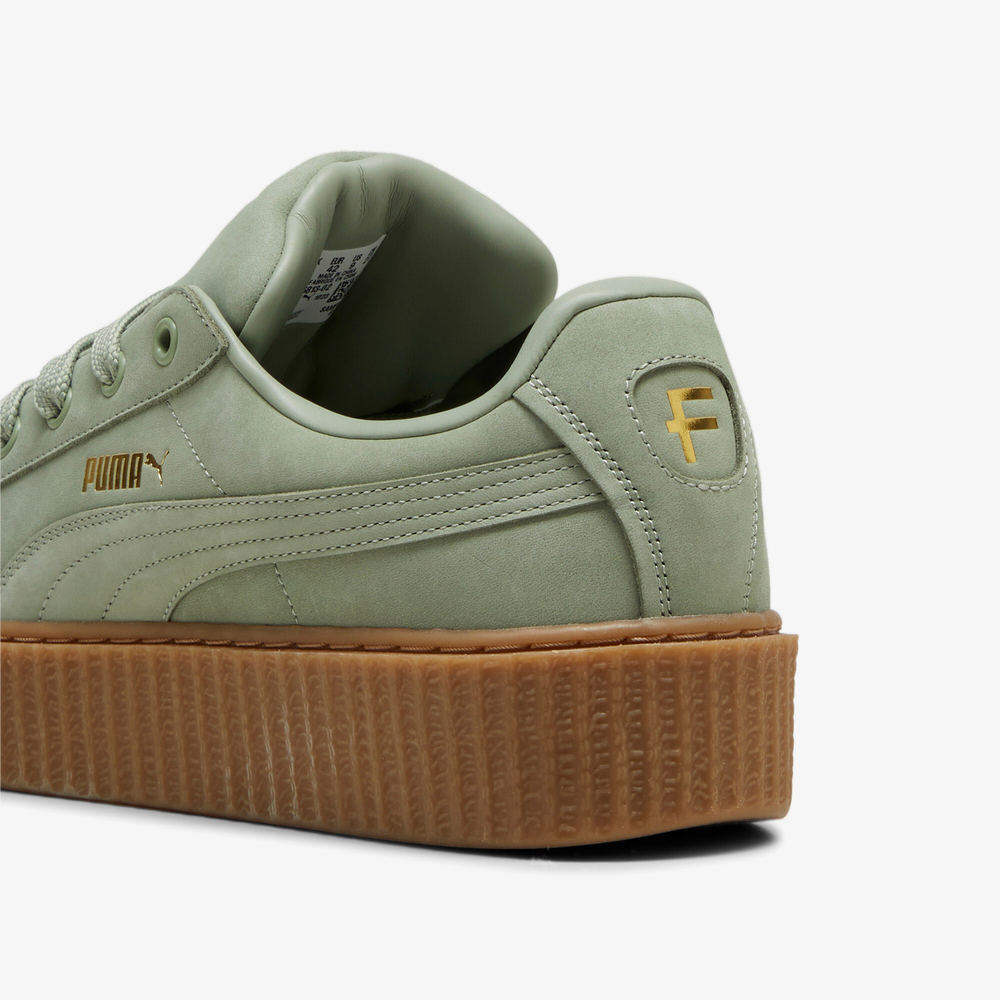 Puma Creeper Phatty Nubuck Unisex Yeşil Spor Ayakkabı