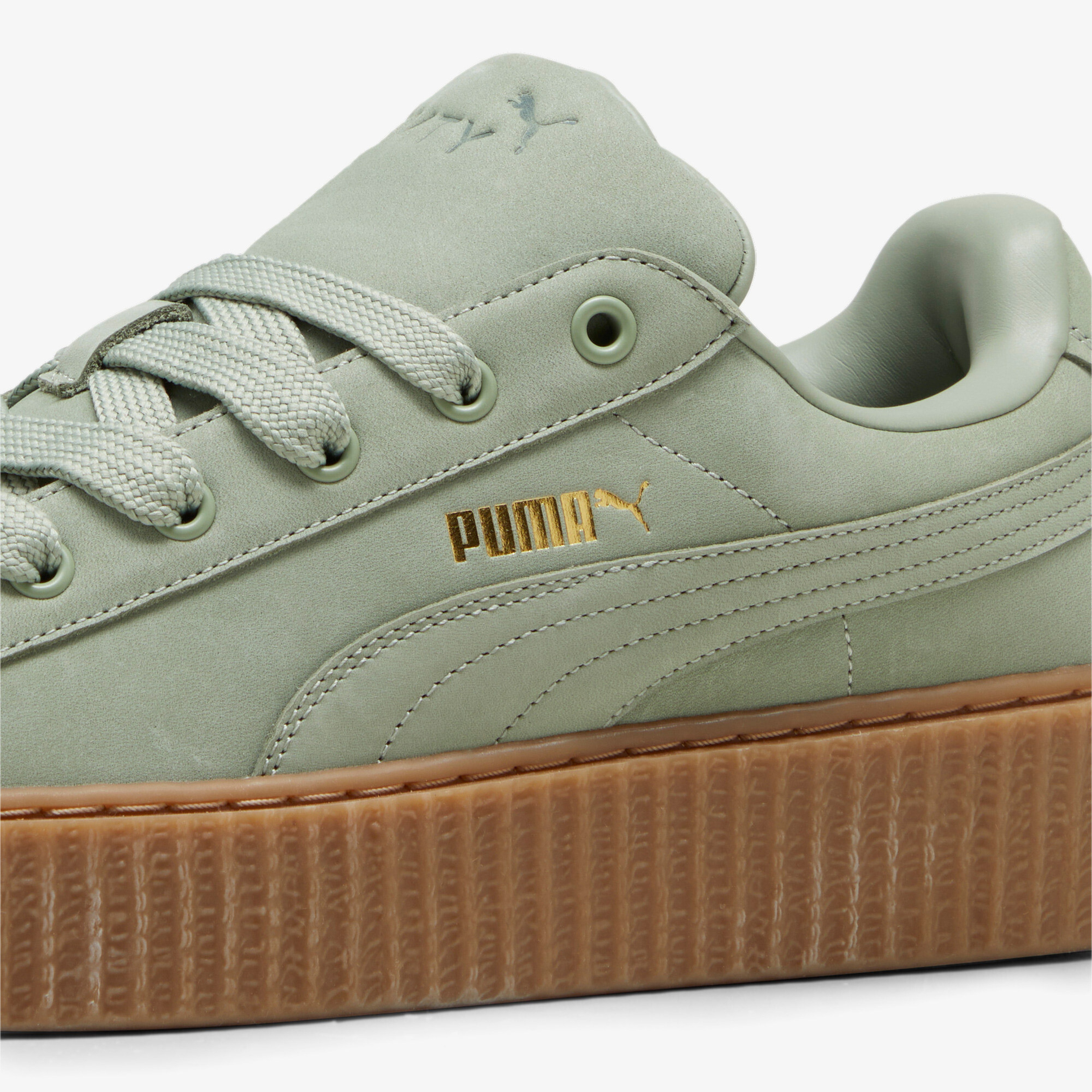Puma Creeper Phatty Nubuck Unisex Yeşil Spor Ayakkabı