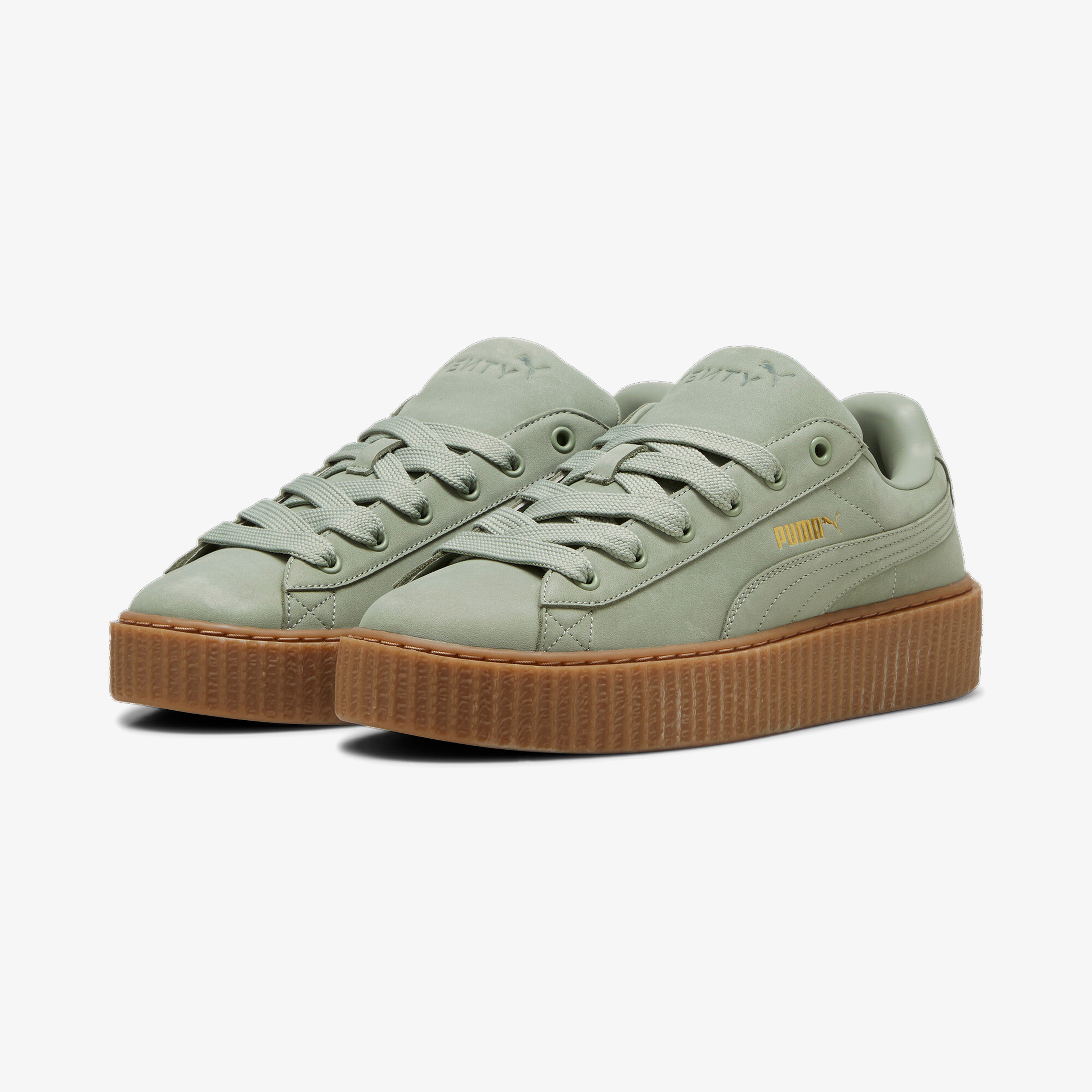 Puma Creeper Phatty Nubuck Unisex Yeşil Spor Ayakkabı
