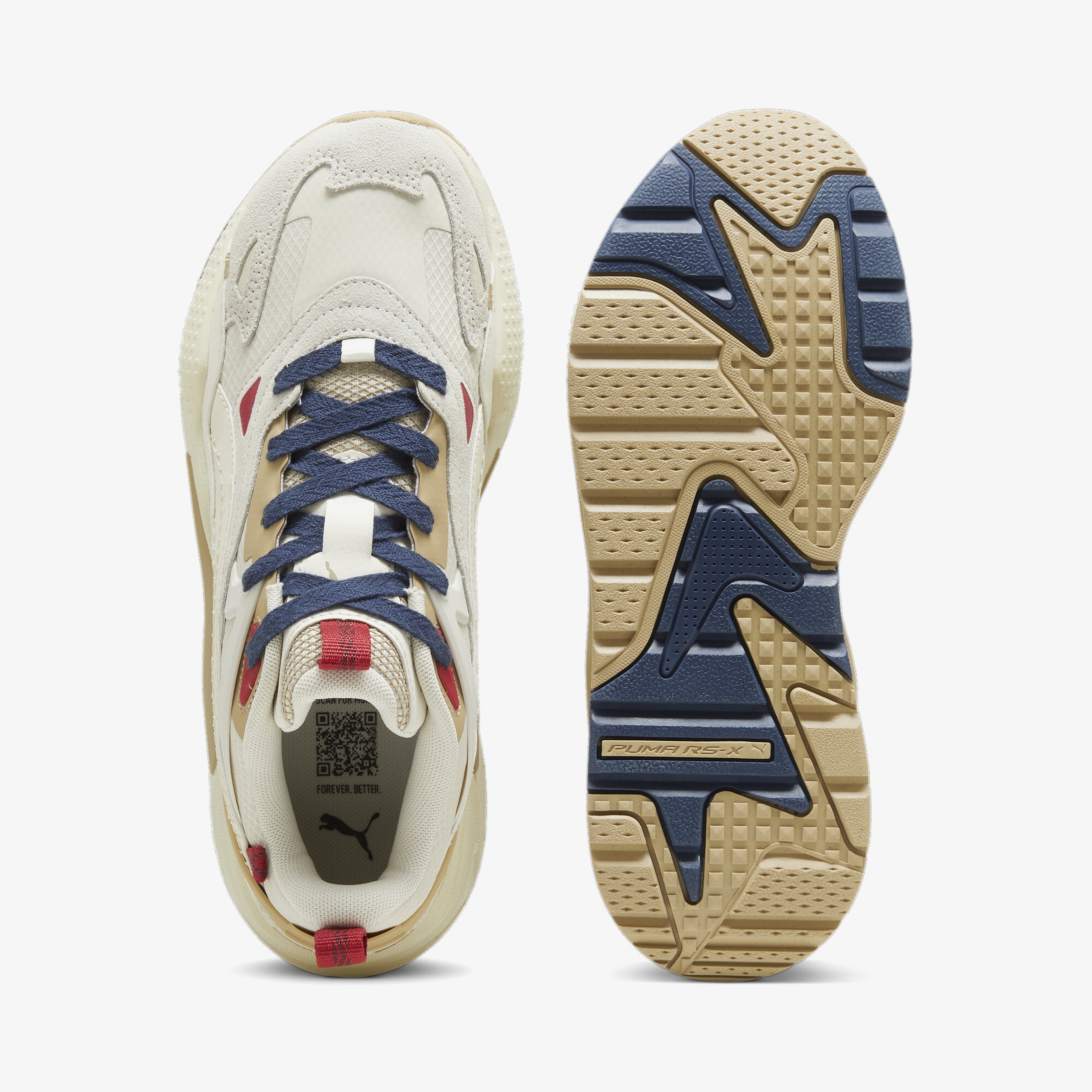 Puma Rs-X Efekt Expeditions Kadın Krem Spor Ayakkabı