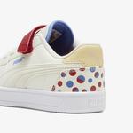 Puma Caven 2.0 Summer Ac+ Çocuk Beyaz Spor Ayakkabı