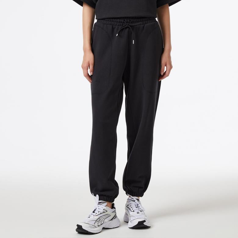 Puma infuse Relaxed Kadın Siyah Eşofman Altı