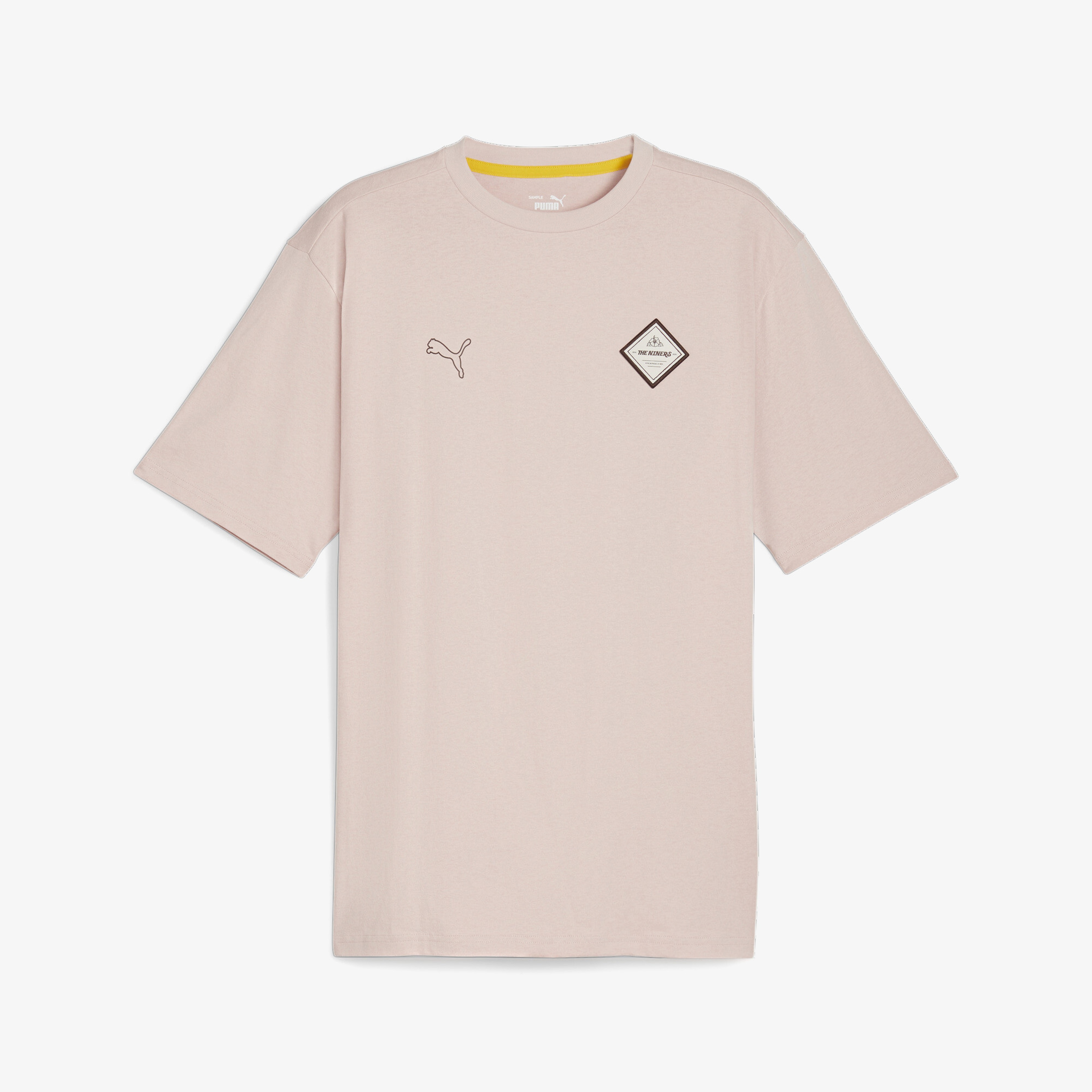 Puma Pl Summer Crew Erkek Pembe T-Shirt