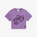 Puma X Trolls Graphic Çocuk Mor T-Shirt