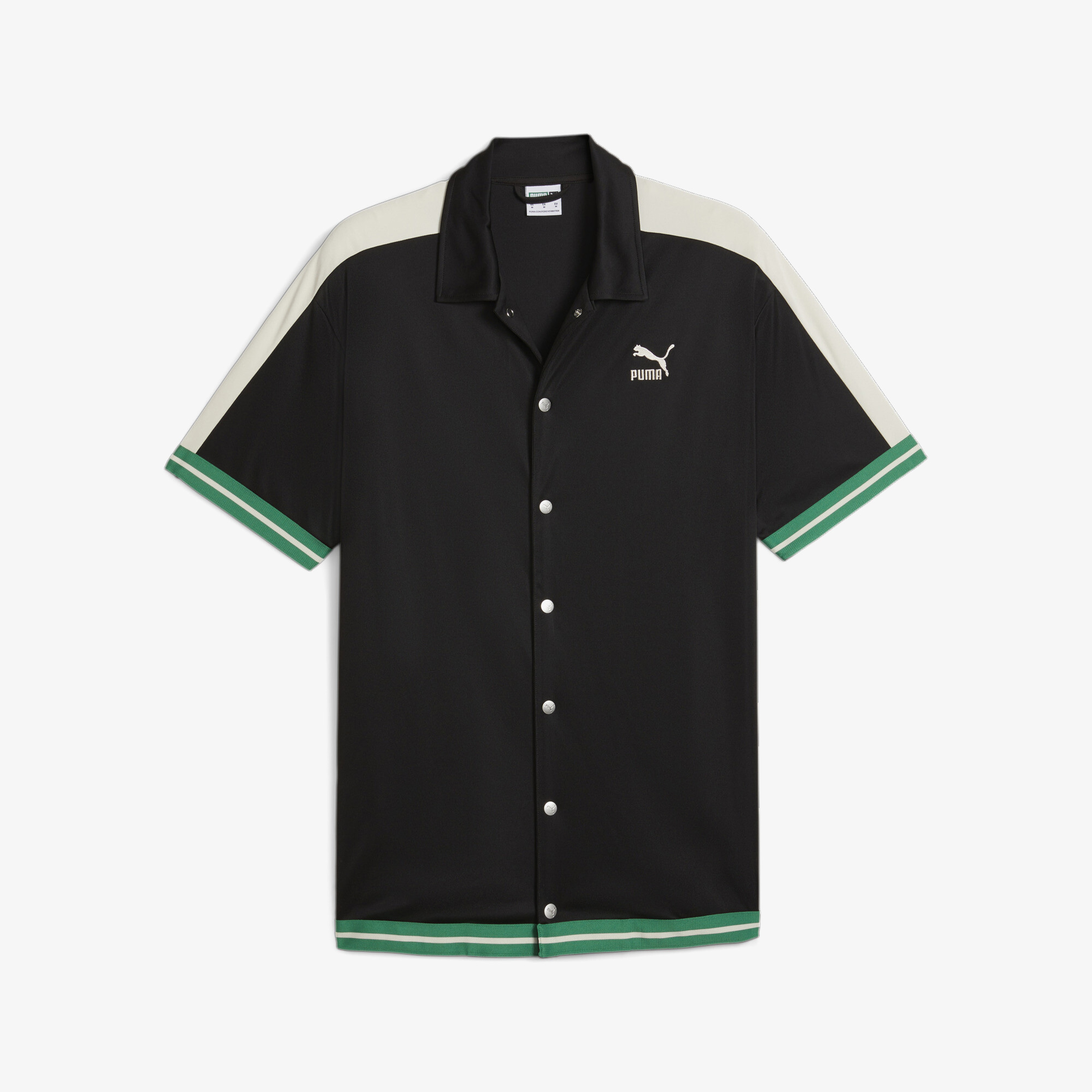 Puma T7 Shooting Erkek Siyah Gömlek