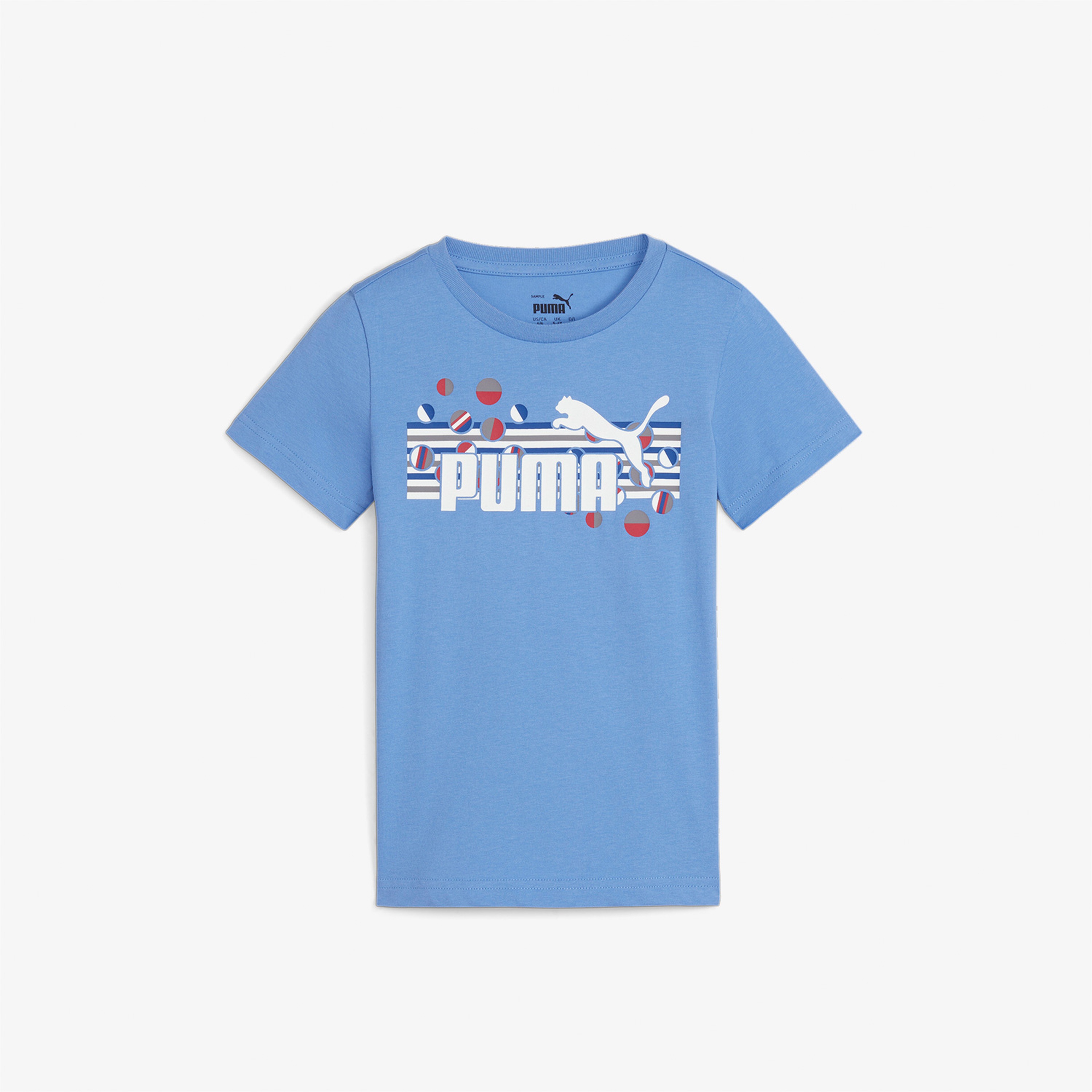Puma Ess+ Summer Camp Çocuk Mavi T-Shirt