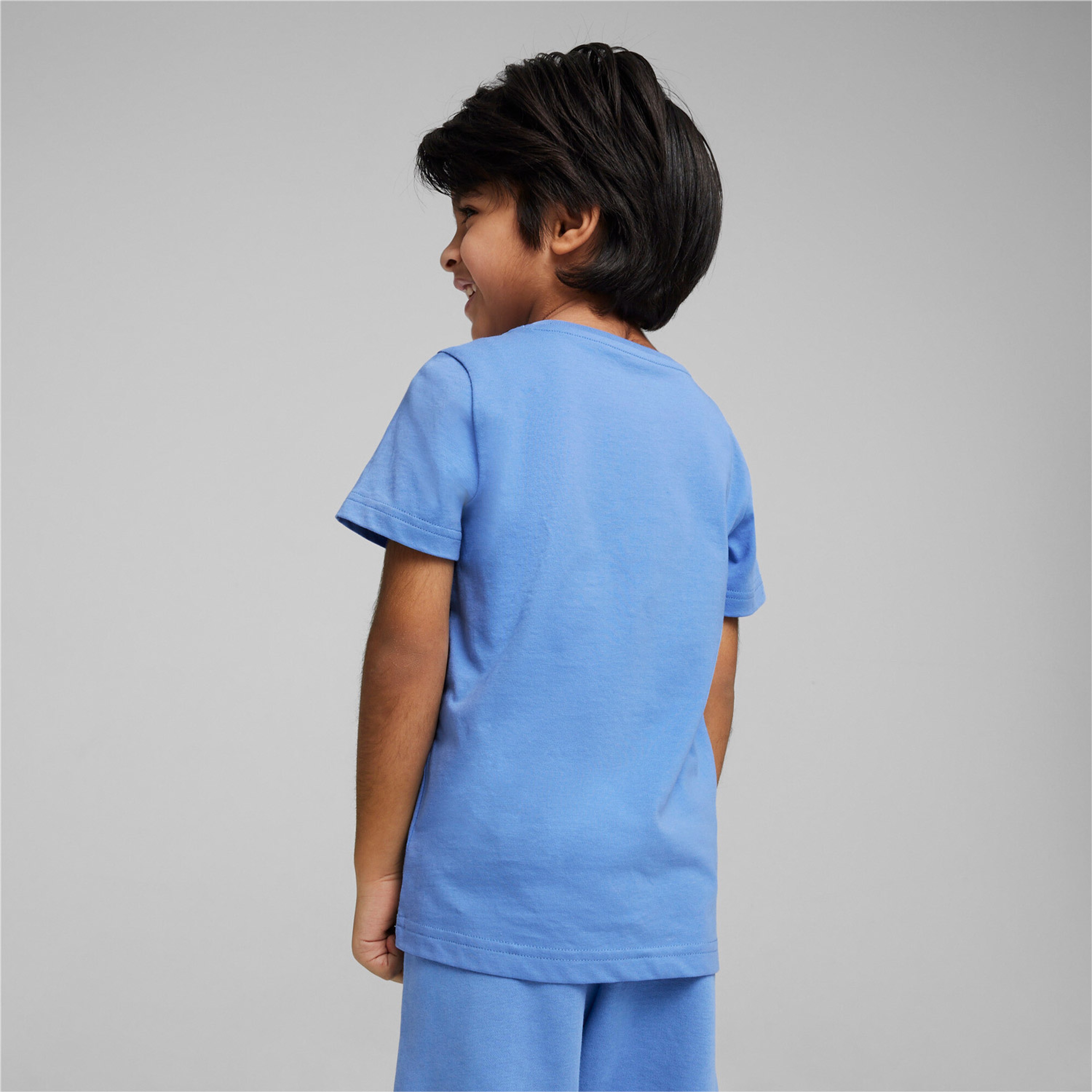 Puma Ess+ Summer Camp Çocuk Mavi T-Shirt