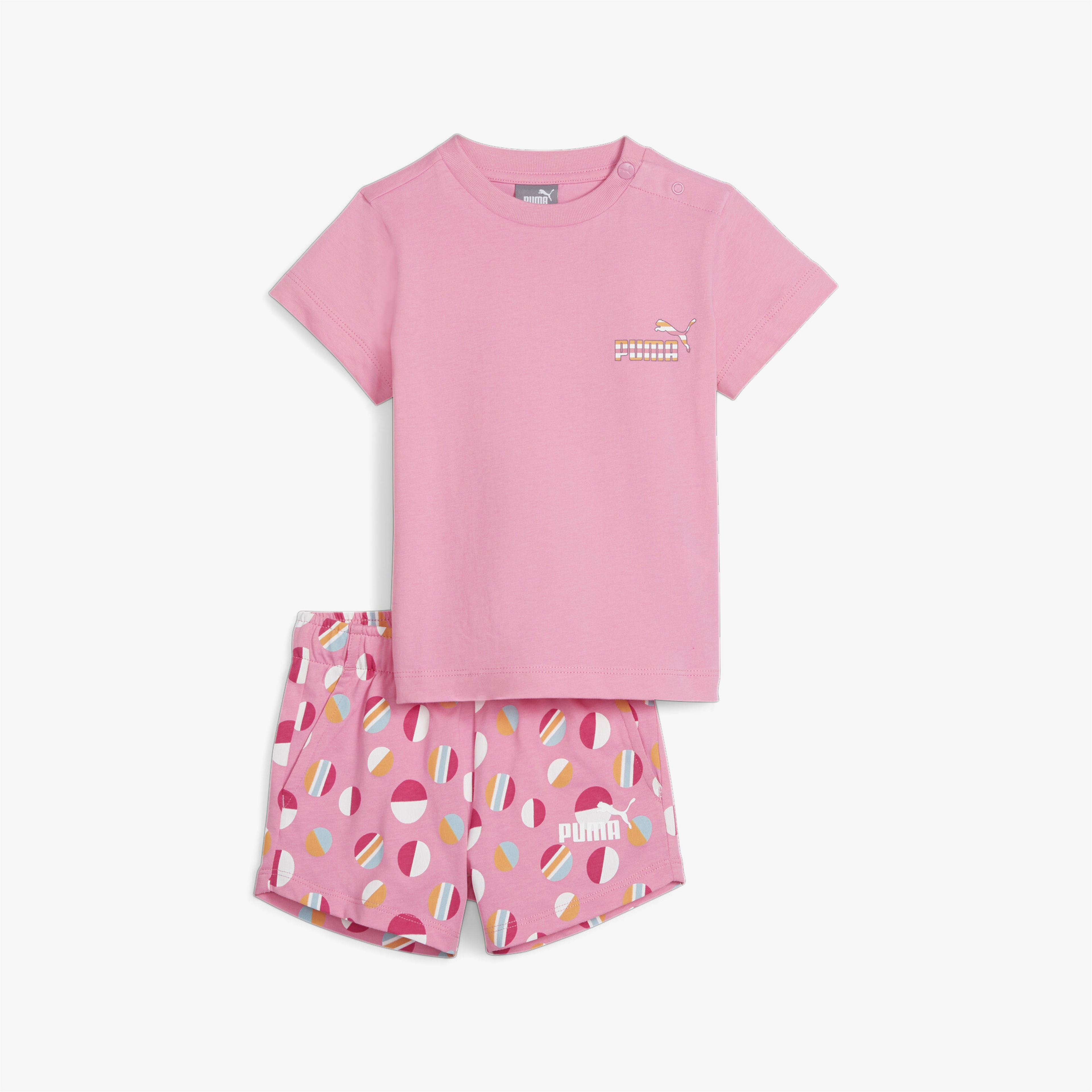 Puma Ess+ Summer Camp Set Bebek Pembe Eşofman Takımı