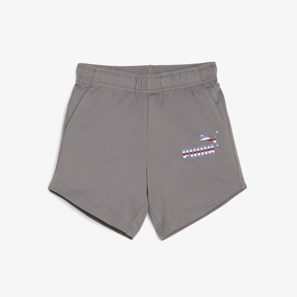 Puma Ess+ Summer Camp Çocuk Gri Şort