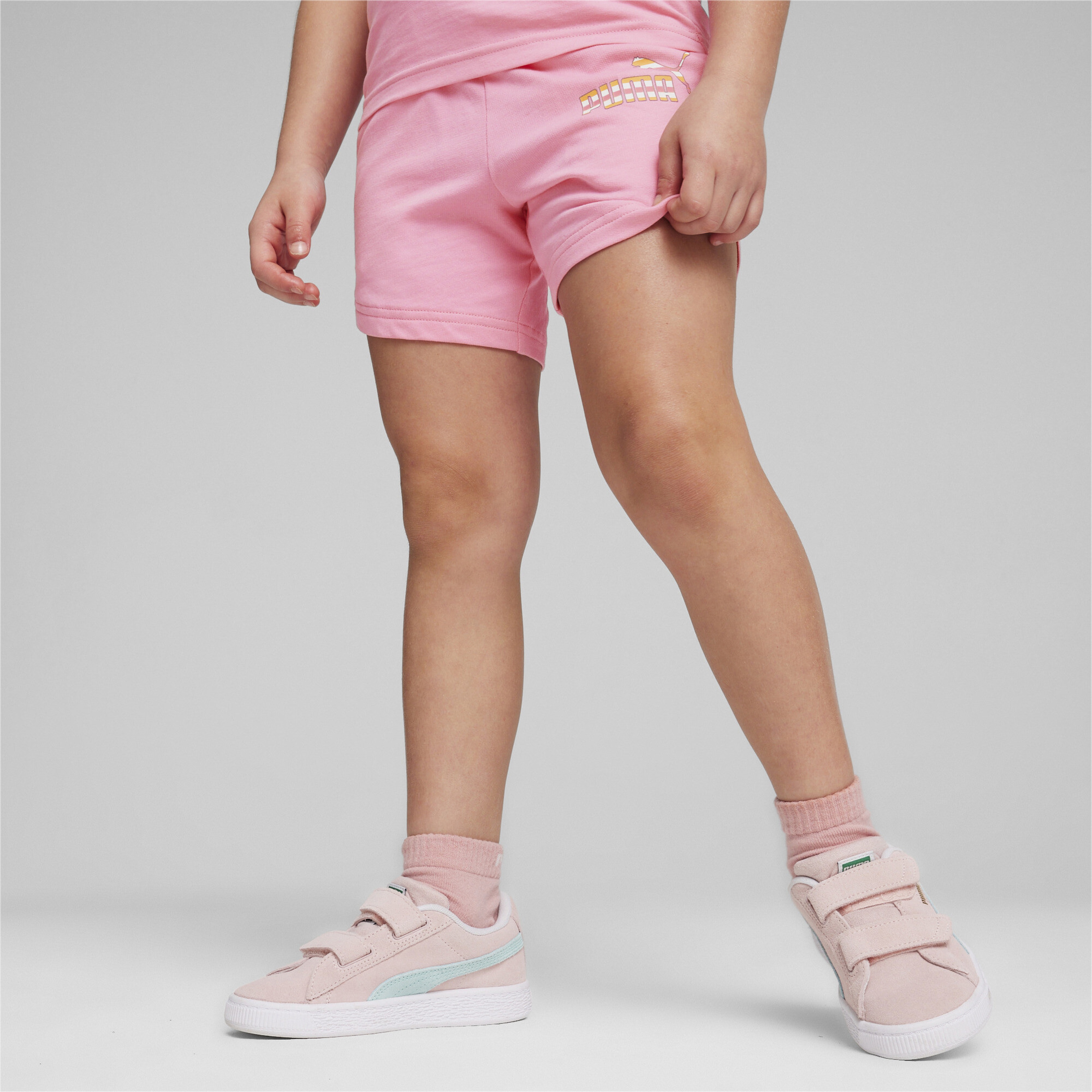 Puma Ess+ Summer Camp Çocuk Pembe Şort